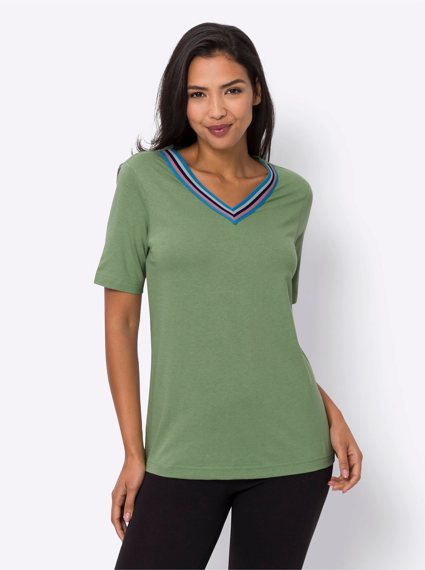 Kurzarmshirt »Freizeitshirt«