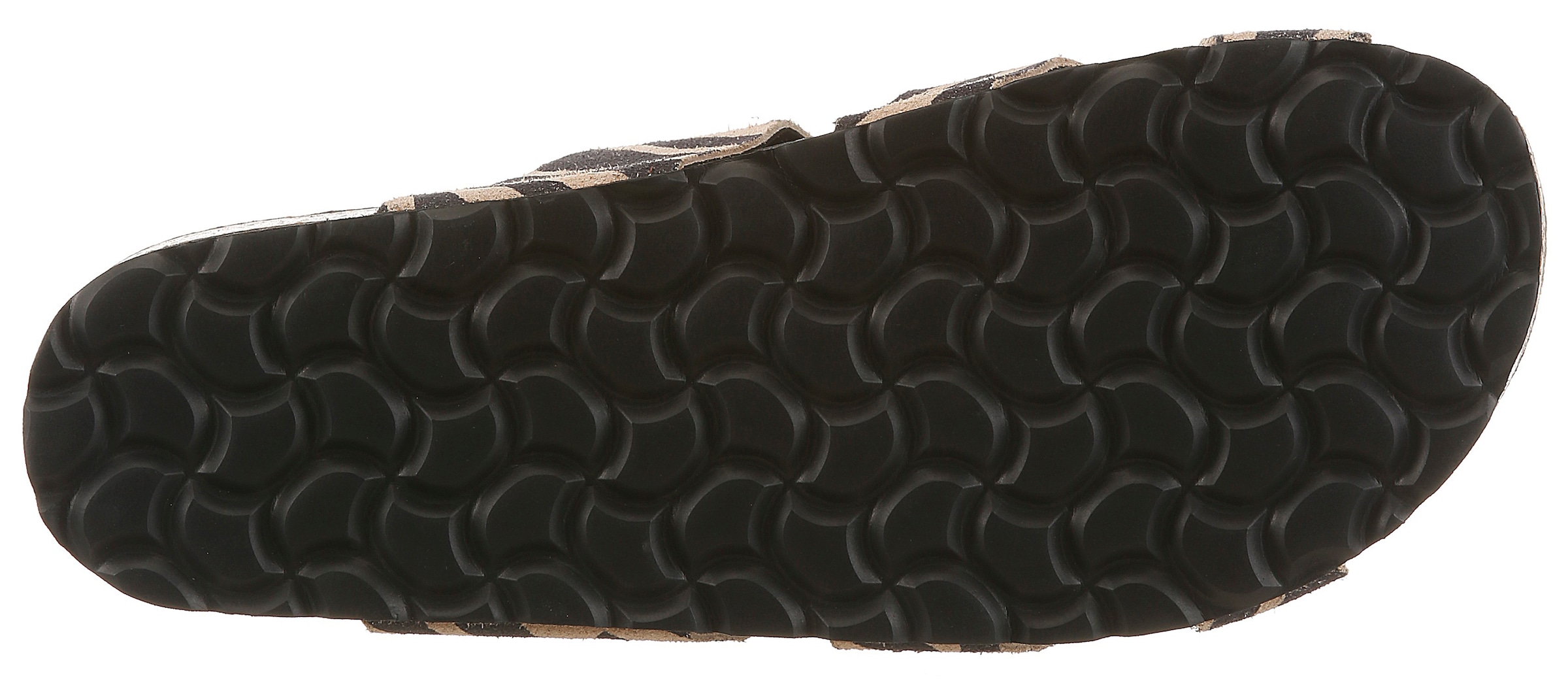 VERBENAS Pantolette »RUBI ZEBRA«  Sommerschuh, Strandschuh, Hausschuh mit verstellbarer Schnalle