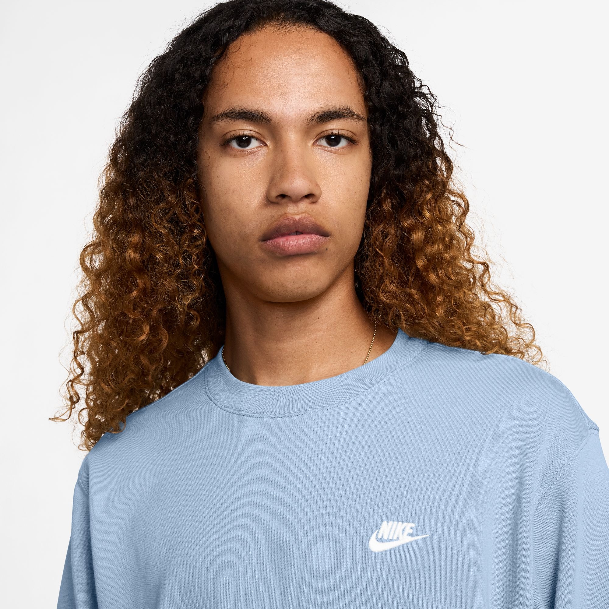 Nike Sportswear Sweatshirt »M NK CLUB FT CREW«, mit Rundhalsausschnitt, elastischer Bund
