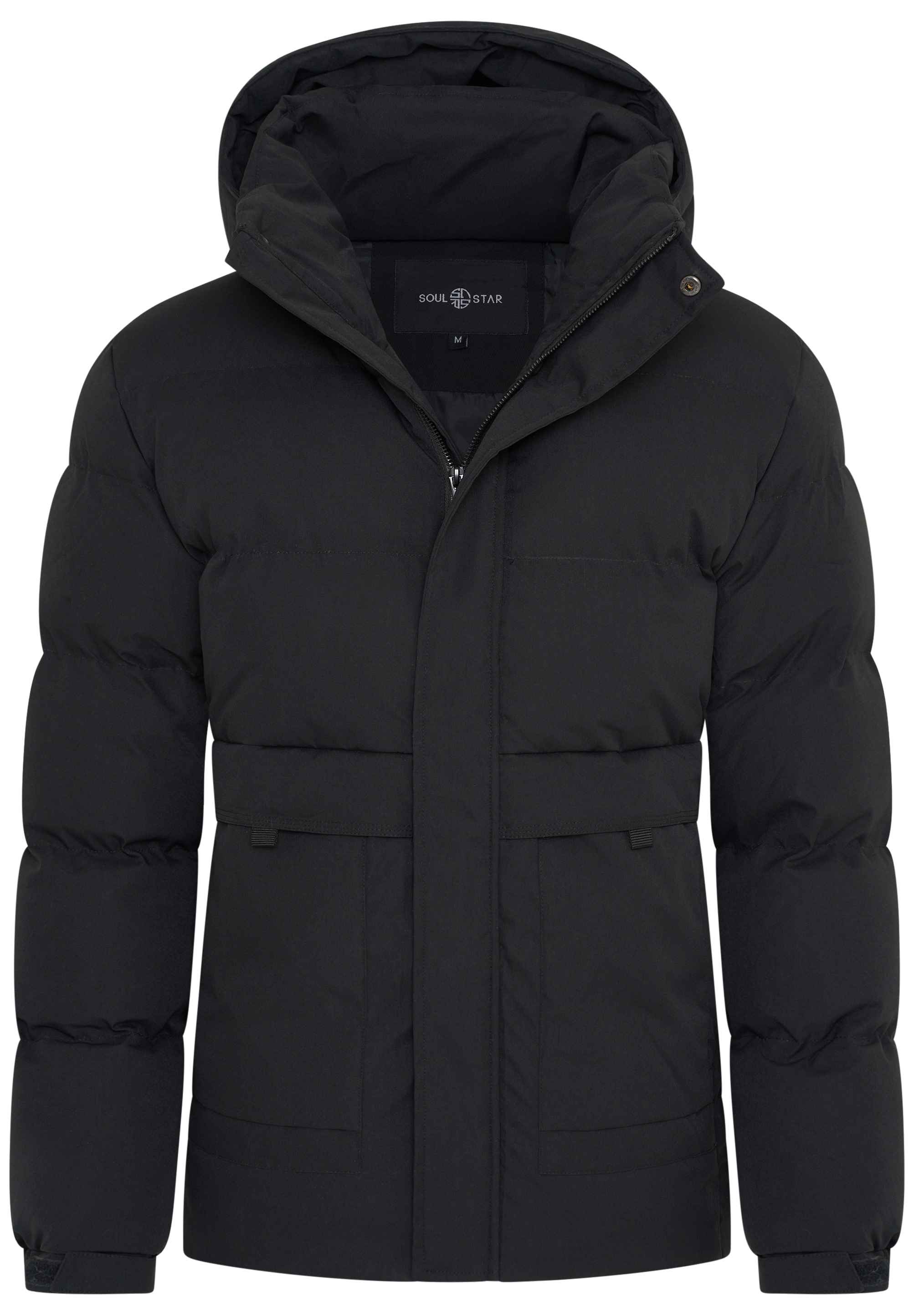 SOULSTAR Winterjacke »SOULSTAR Winterjacke S2TIMA« mit Kapuze Herren Pufferjacke mit Kapuze warme Steppjacke Mens Jacket