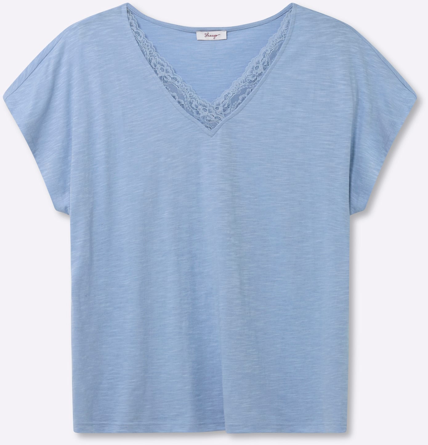 Sheego T-Shirt »Kurzarm-Shirt« 1
