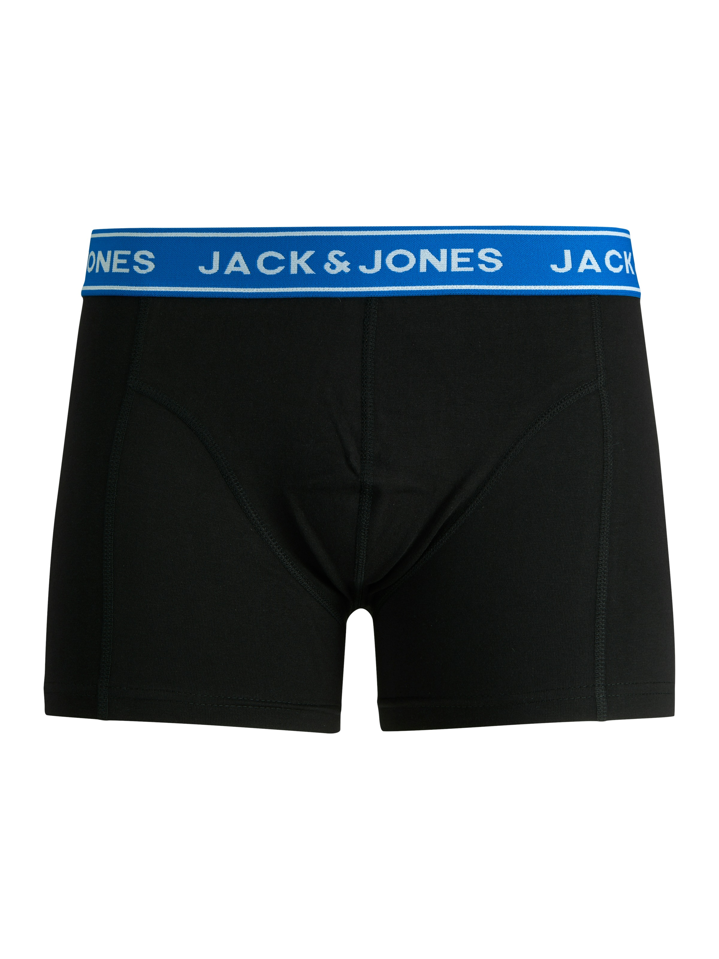 Jack & Jones Trunk »JACCRISP im 6er Pack mit Logobund und Stretchkomfort«, 6 Stk. unifarben mit Farbeinsatz, modisch, eng anliegend, Baumwollmischung