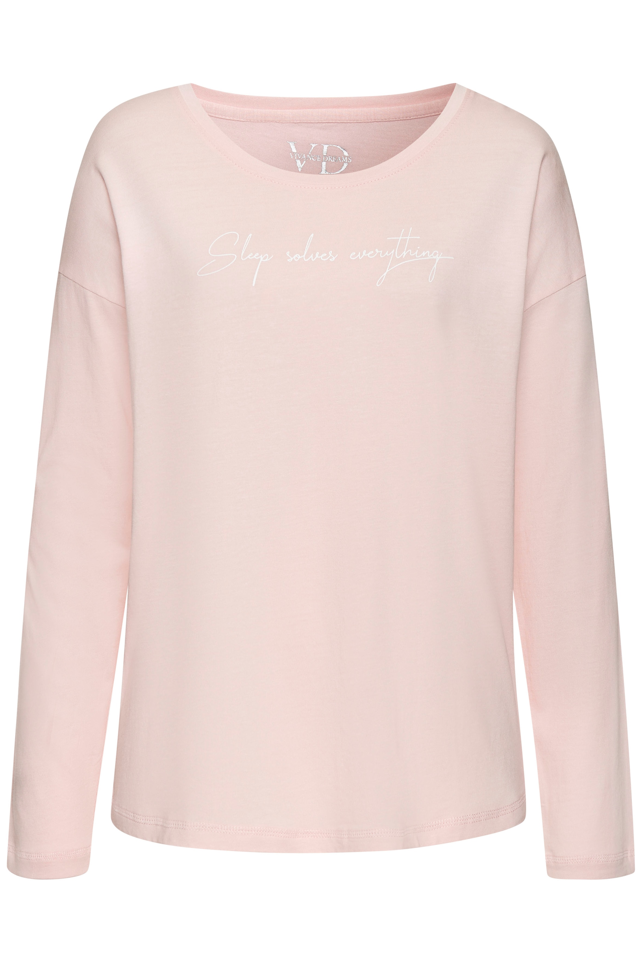 Vivance Dreams Longsleeve, mit kleinem Frontprint