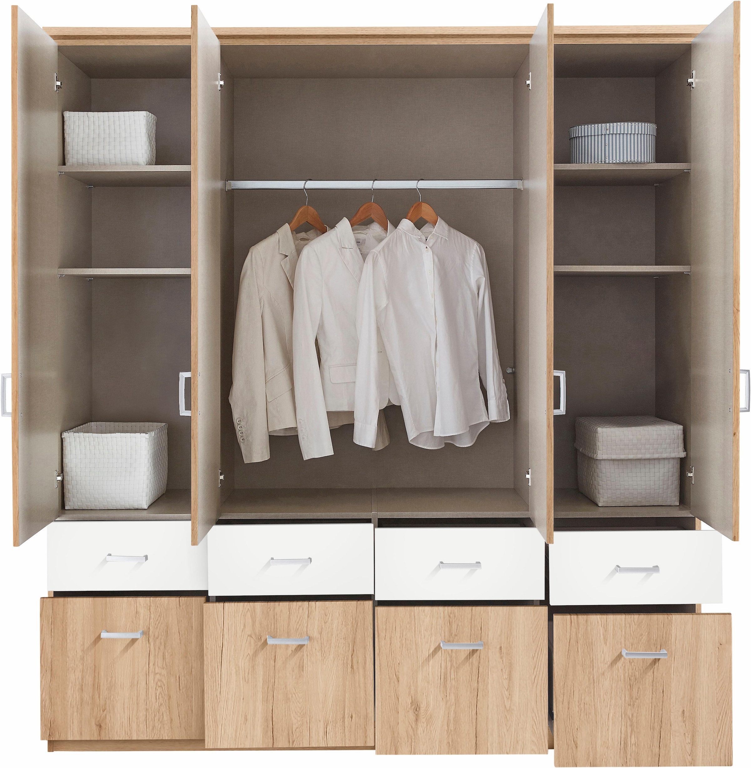 rauch Kleiderschrank »Kleiderschrank Schrank Garderobe deckenhoher Schrank BREMEN«, in vielen Farben und Ausführungen MADE IN GERMANY