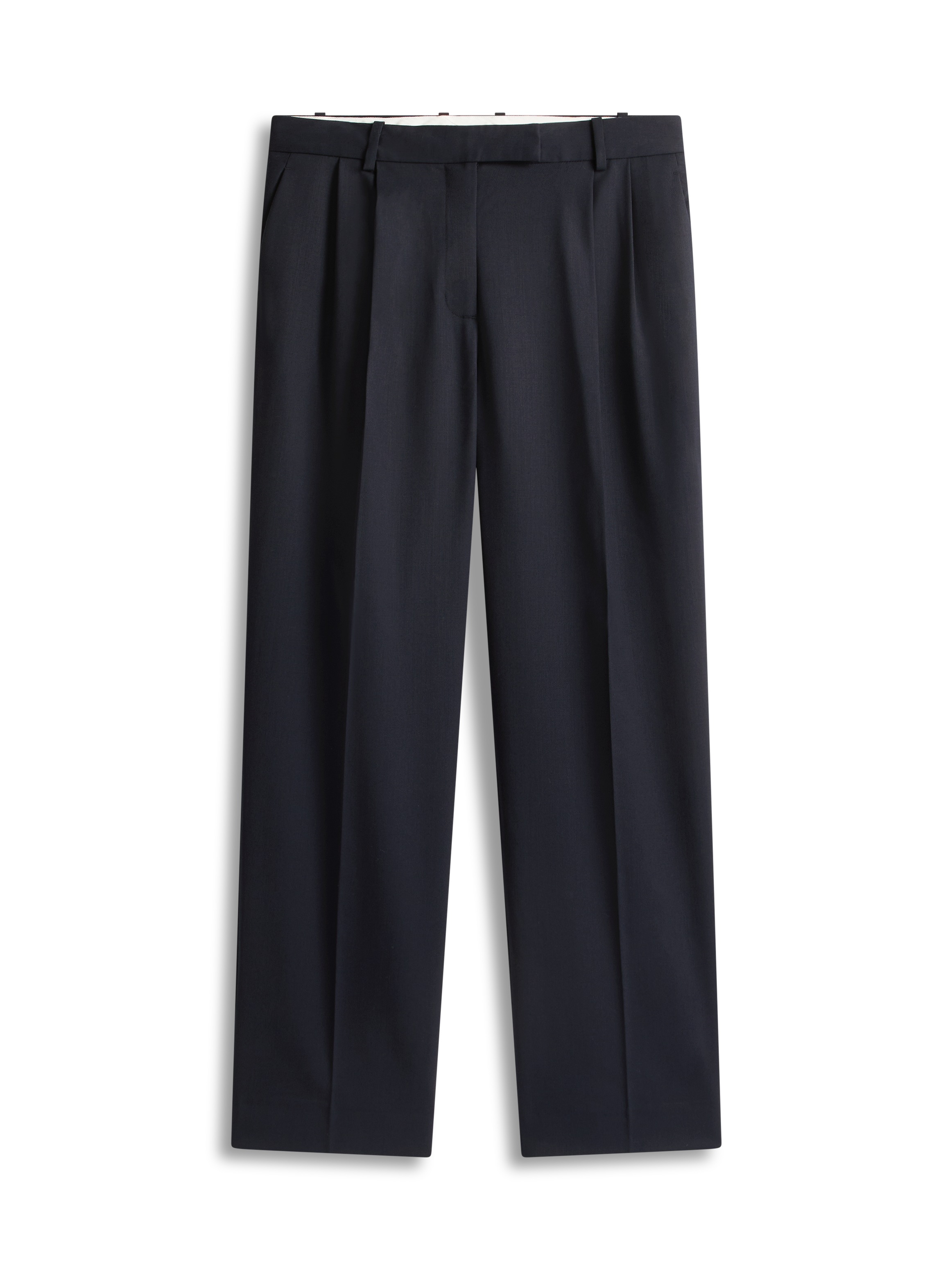 Tommy Hilfiger Anzughose »TIMELESS WOOL RLXD STRT PANT«  mit Wolle