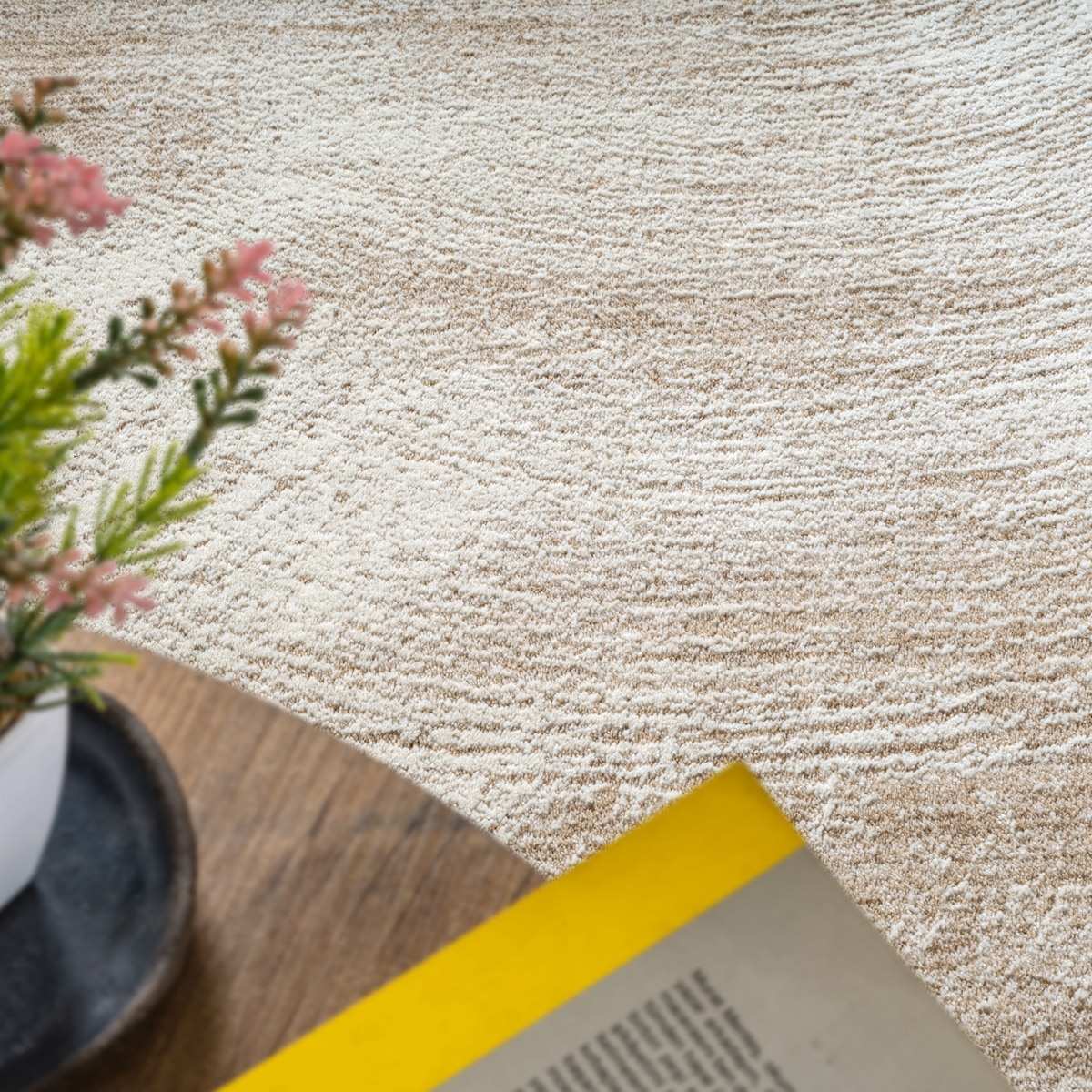 the carpet Designteppich »Nuvra« rechteckig 15 mm Höhe abstrakt