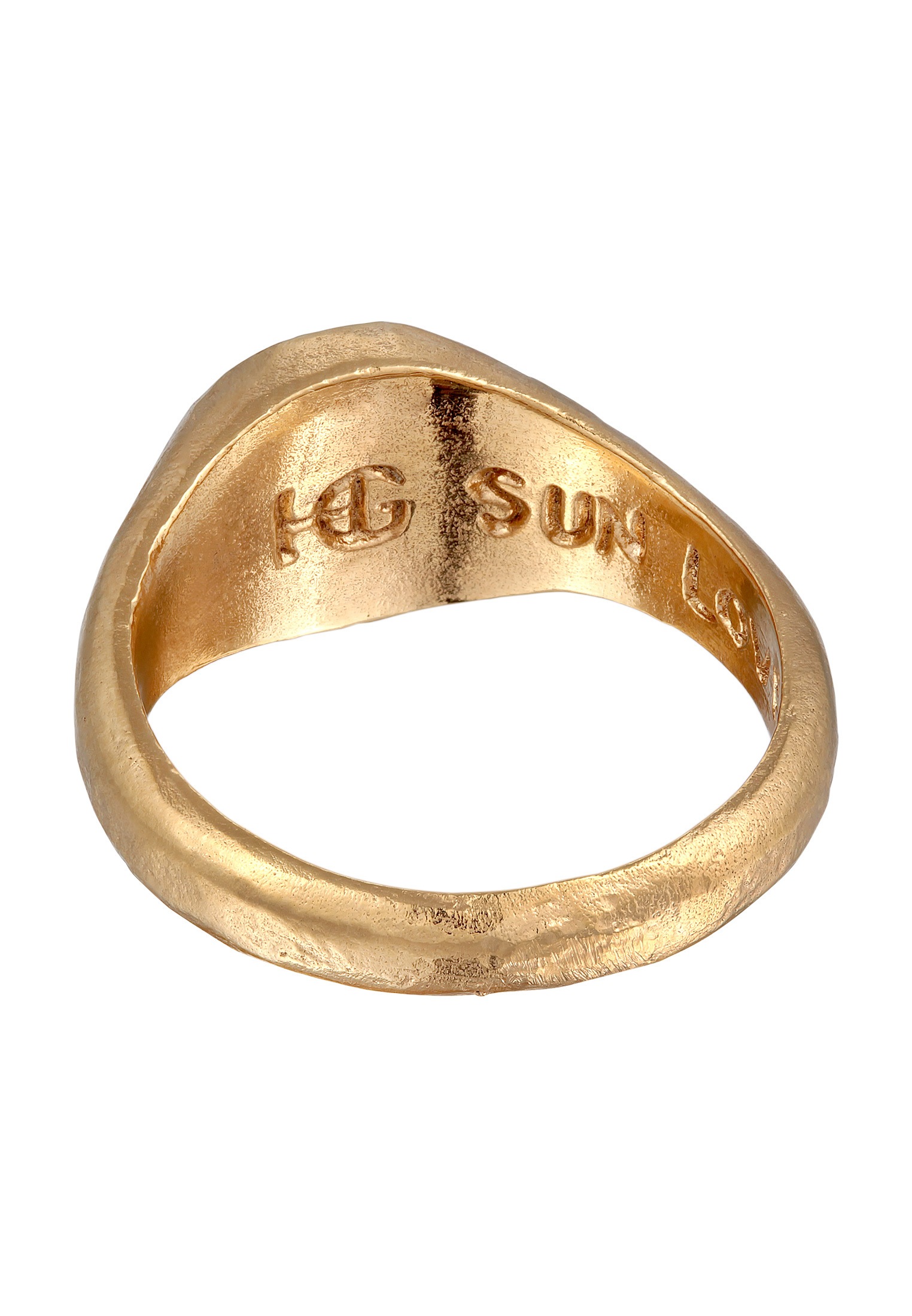 HAZE & GLORY Siegelring »Ring Siegelring - Sun Lover 925 Silber«