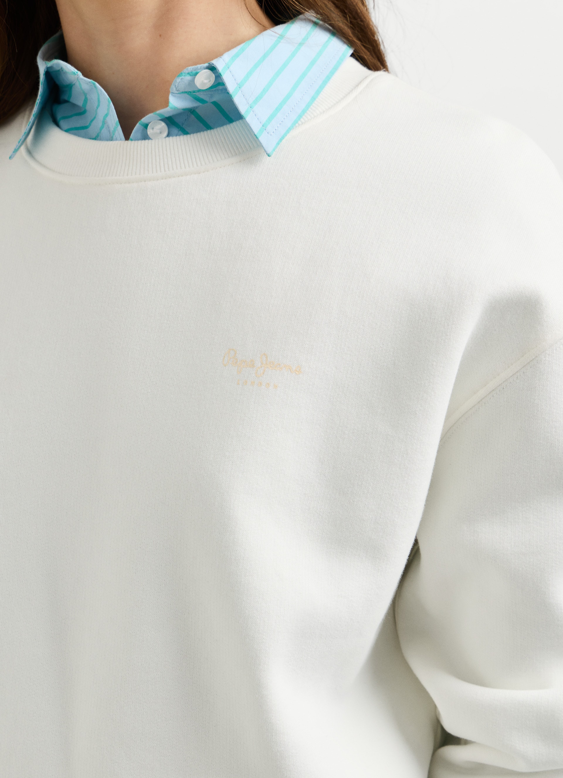 Pepe Jeans Sweatshirt »BALU«, Baumwoll-Mix mit Rundausschnitt
