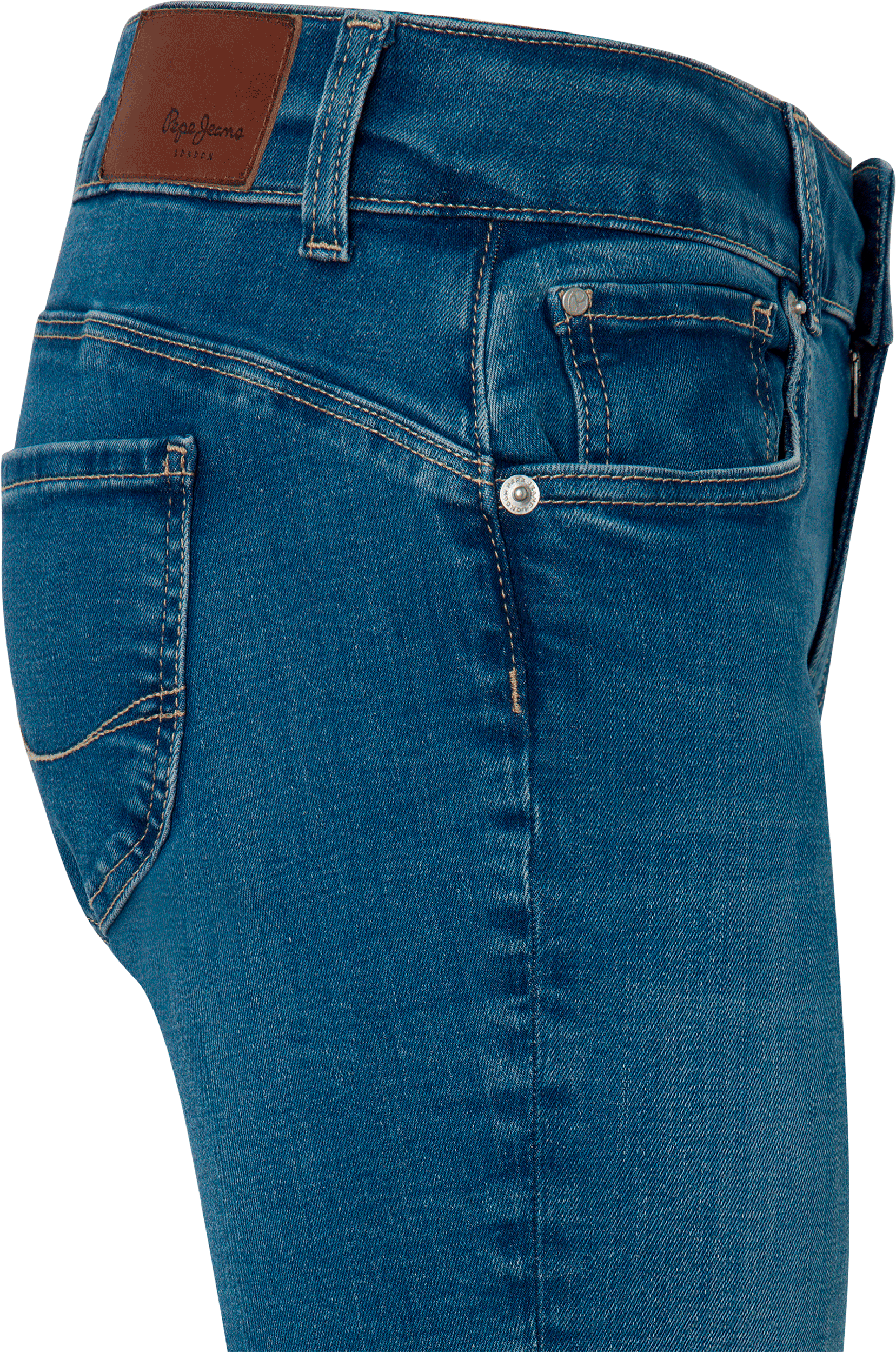 Pepe Jeans Slim-fit-Jeans »SLIM JEANS LW, mit niedriger Leibhöhe«