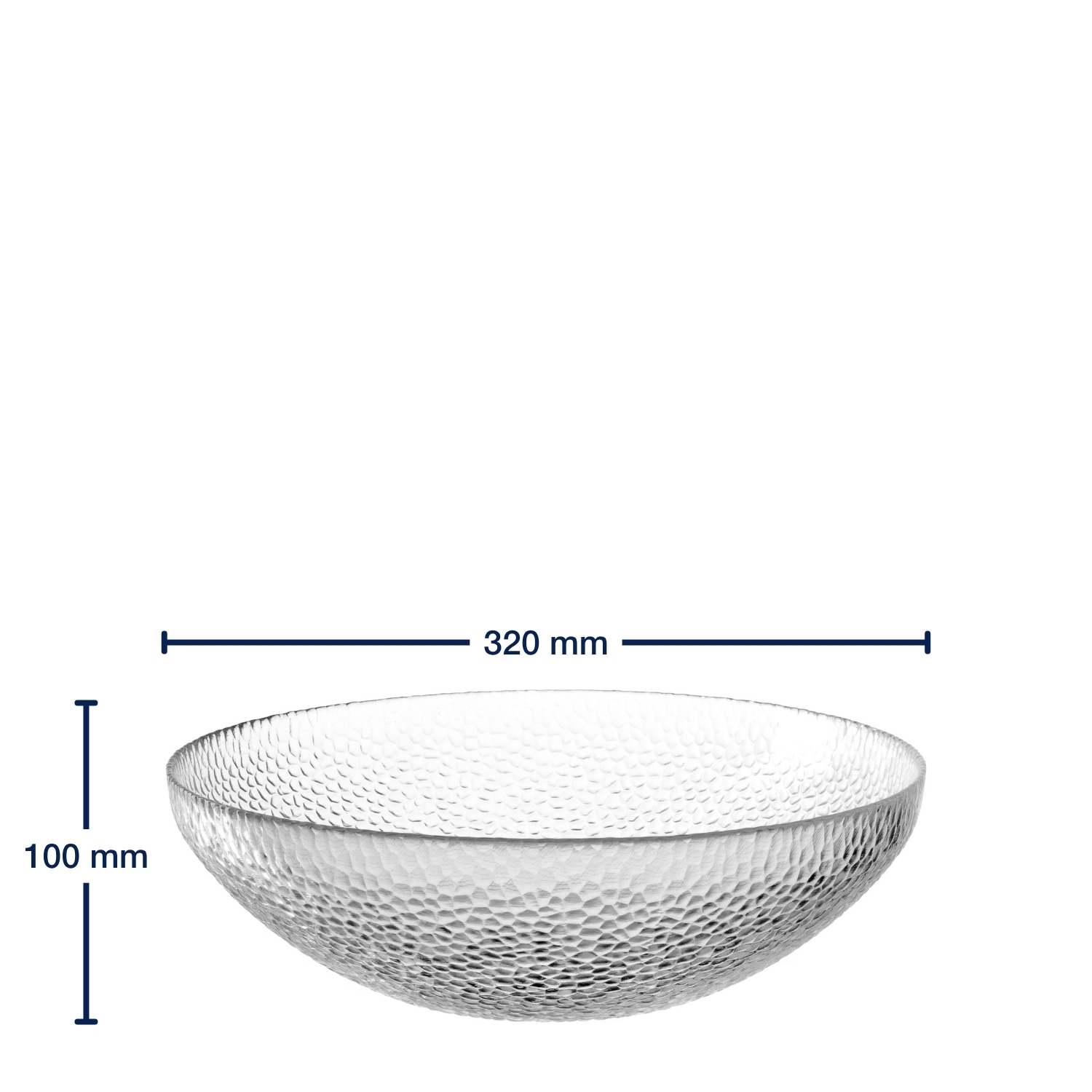 LEONARDO Dekoschale »Martello« aus Glas