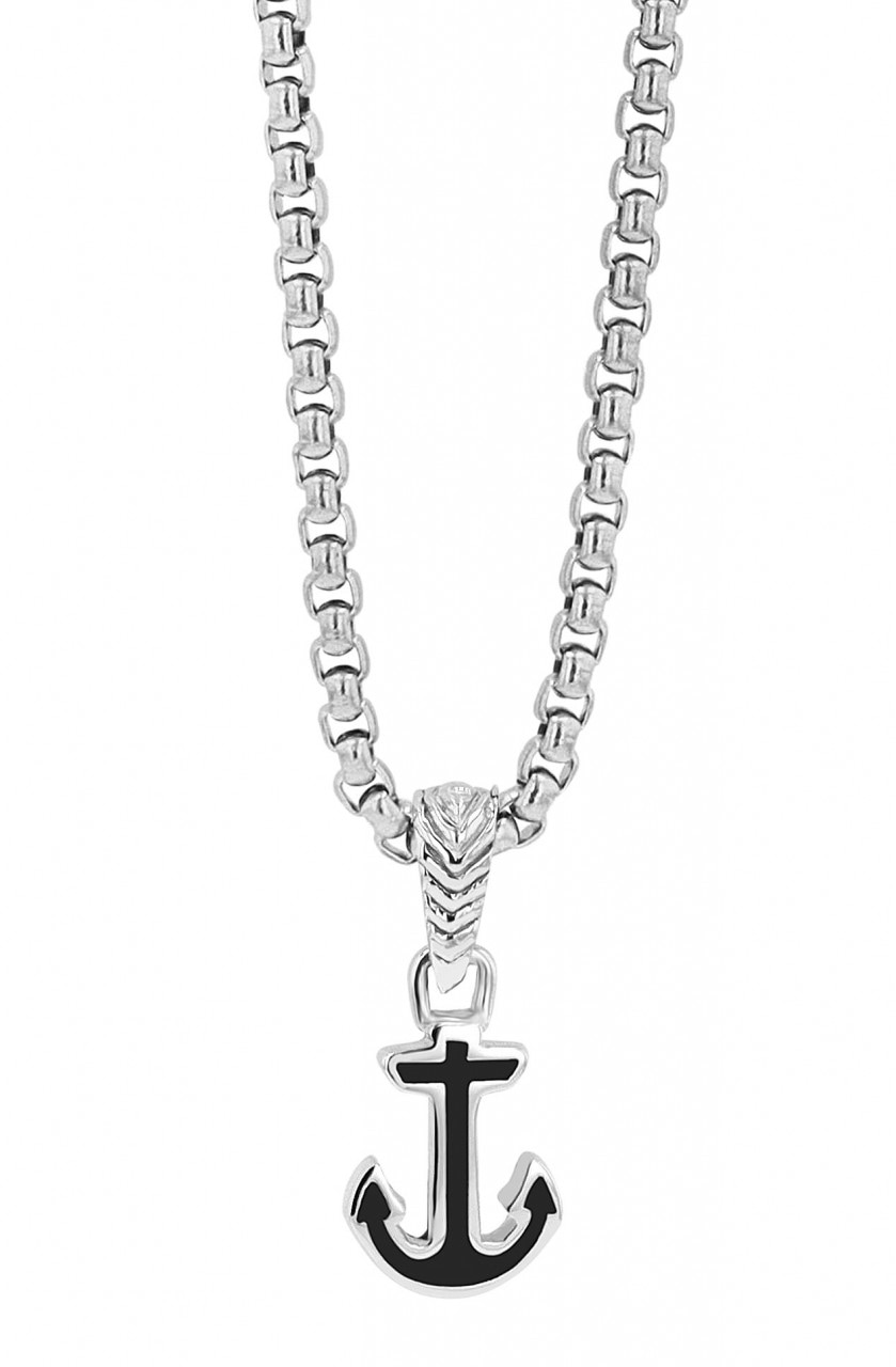 Adelia´s Kette mit Anhänger »Adelia's Herren Edelstahl Ankerkette Halskette mit Anhänger Anker«