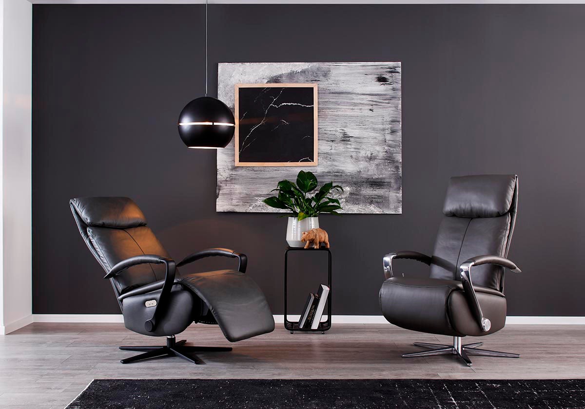 W.SCHILLIG Relaxsessel »rumbaa« wahlweise mit Doppelmotor, in Größen S, M & L, mit 5-Sternfuß