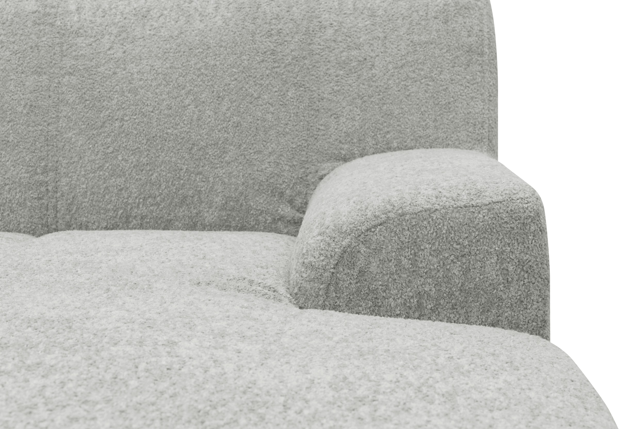 OTTO home Wohnlandschaft »Lolland 296 x 195 cm, modern, mit Steppungen, gemütlich« U-Form, aus Pet Friendly Bezug