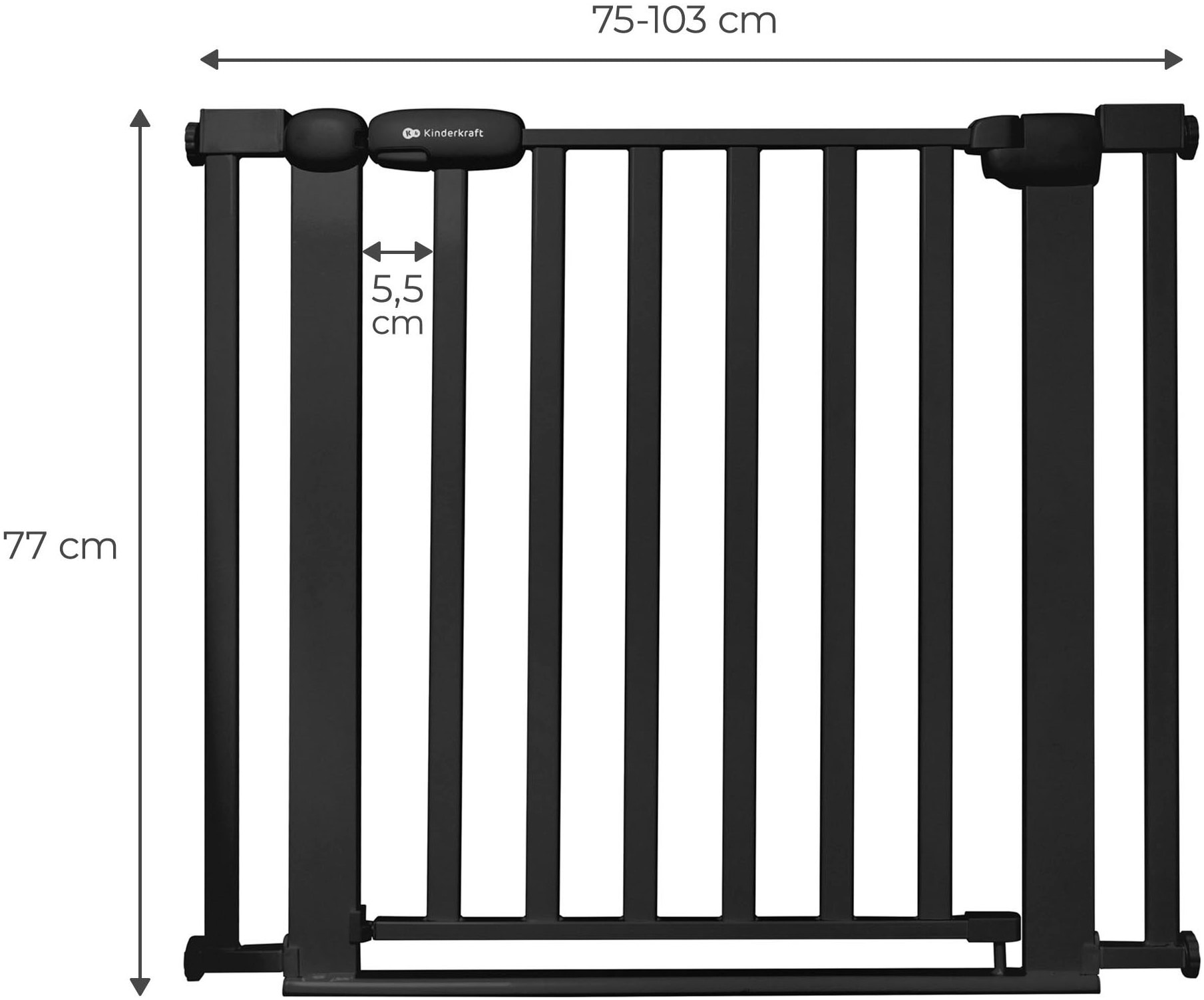 Kinderkraft Türschutzgitter »LOCK & GO«