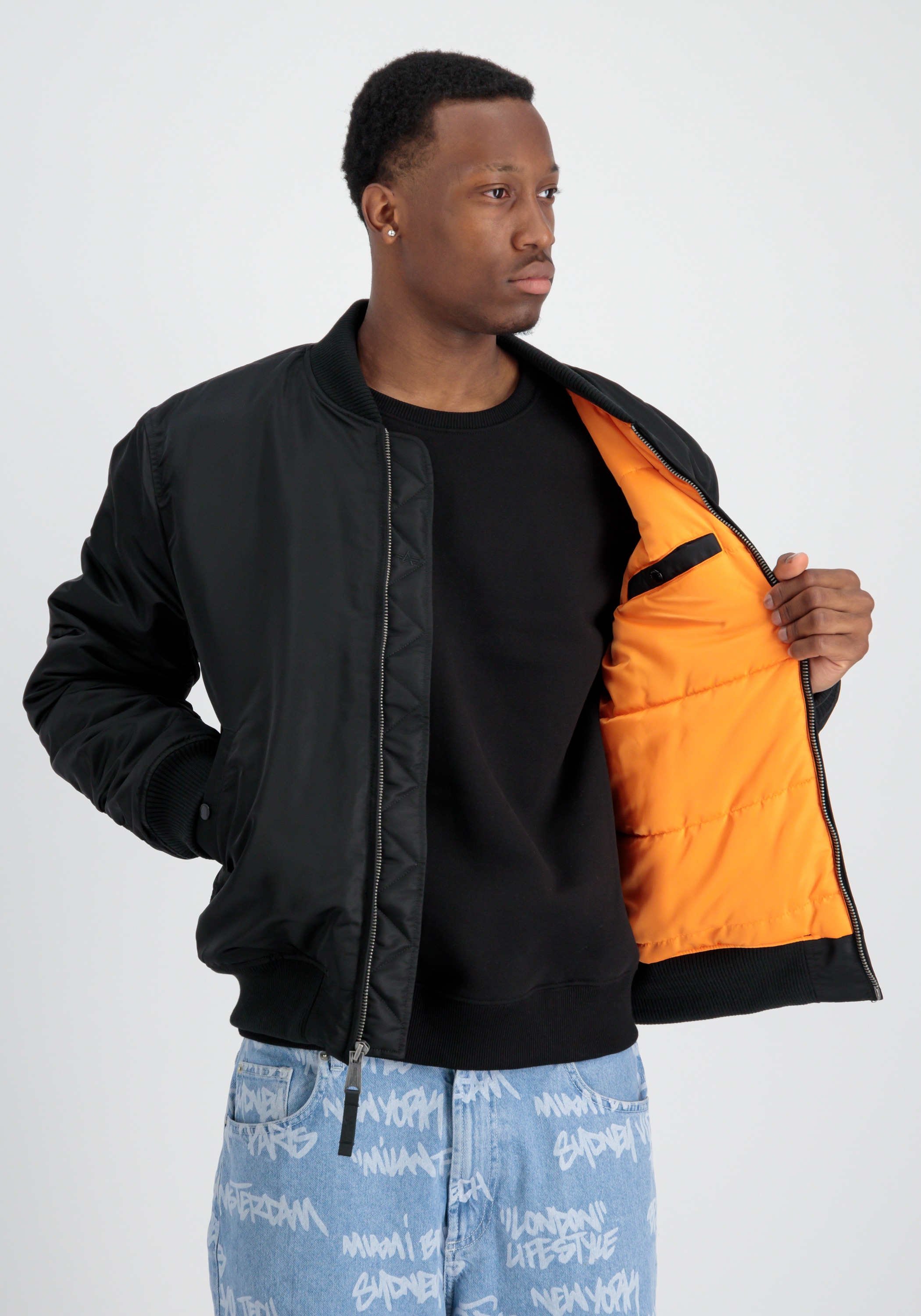 Alpha Industries Bomberjacke »Alpha Industries Men - Bomber Jackets MA-1 Dragon Embroidery«