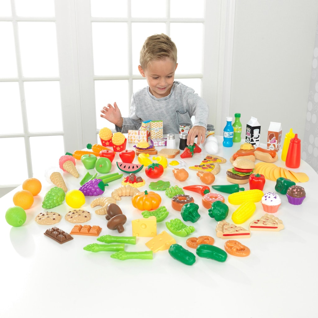 KidKraft® Spiellebensmittel »Set aus Kunststoff«, (115 tlg.)