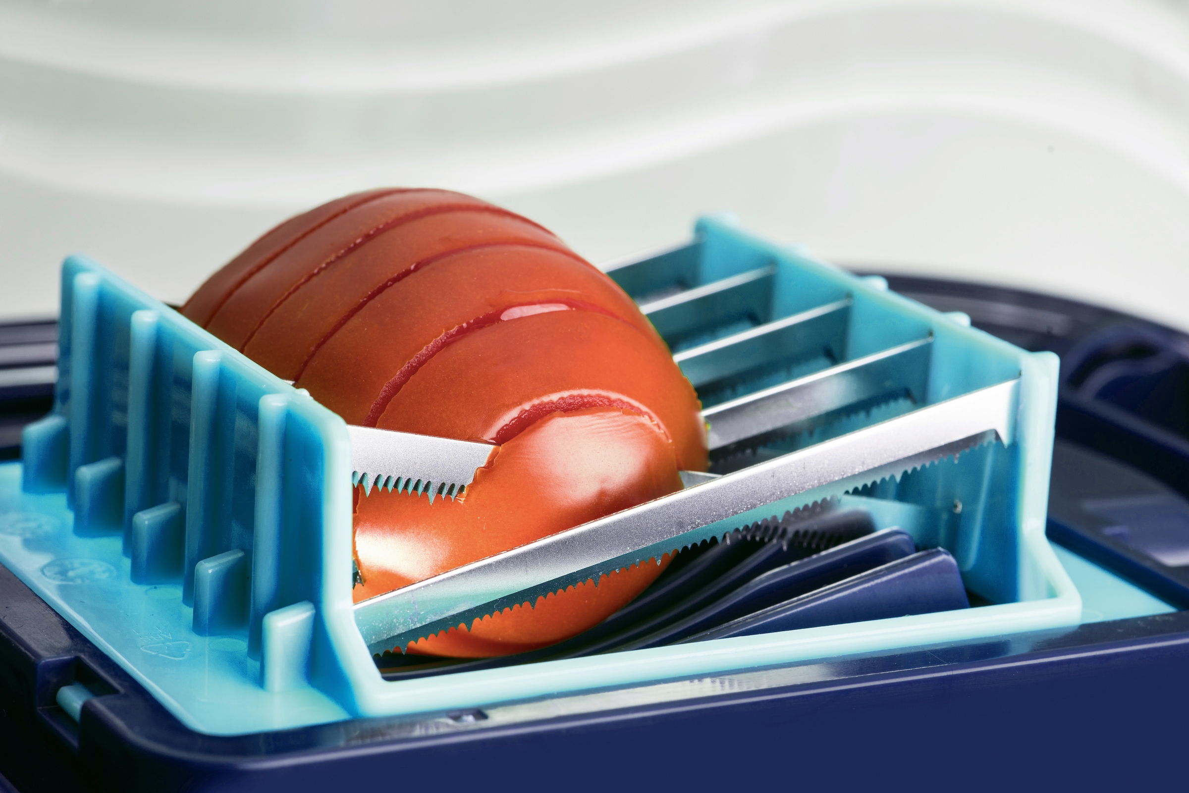 Genius Gemüseschneider »Nicer Dicer Chef, Set 15-tlg., schneiden/reiben, alles mit einem Gerät« f. Würfel, Stifte, Scheiben, Streifen, Juliettis, Spiralen u. Julienne