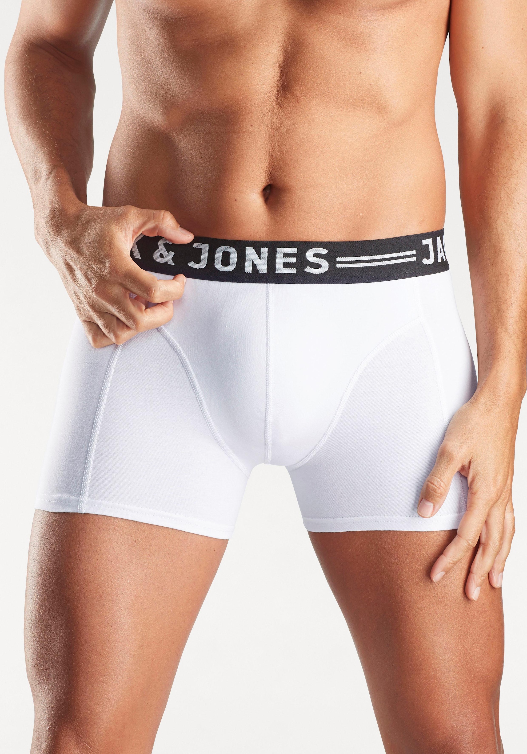 Jack & Jones Boxer »Sense Trunks« Packung, 3 Stk. tlg.,