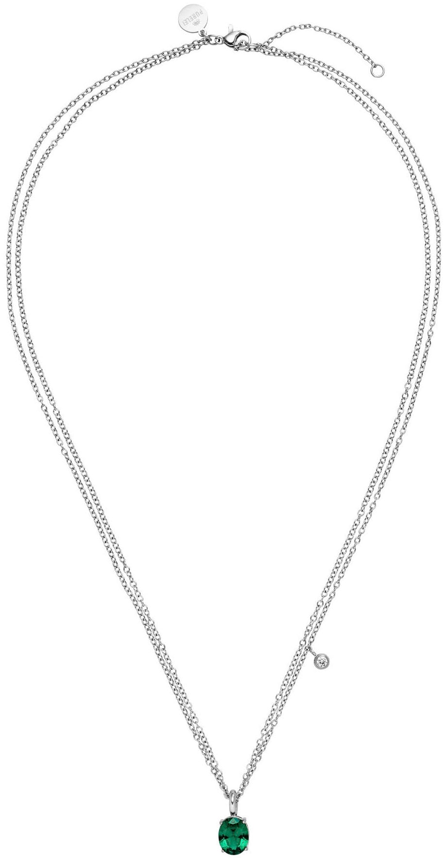 Purelei Kette mit Anhänger »Schmuck Geschenk Harmony Anhänger, 23452«, mit Glasstein