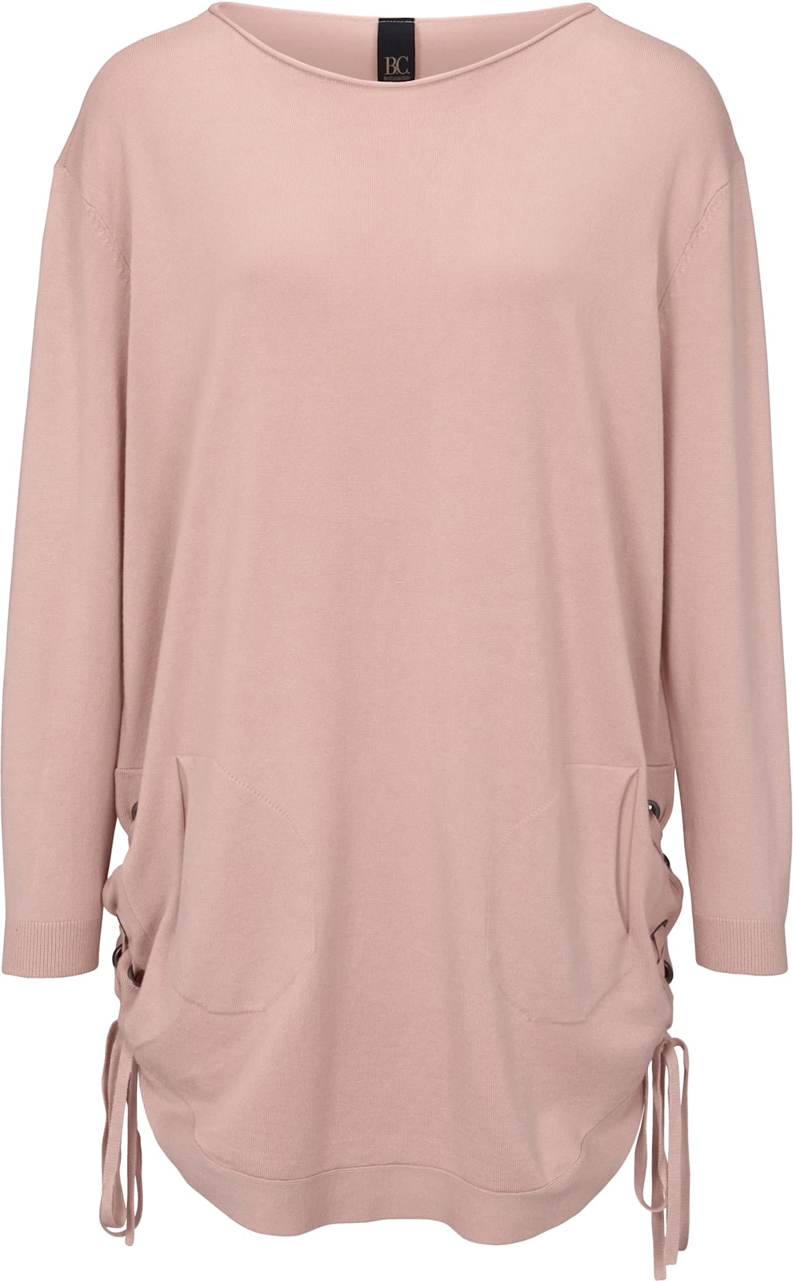 heine Rundhalspullover »Longpullover«