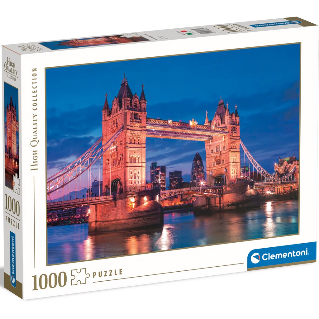 Clementoni® Puzzle »High Quality Collection, Tower Bridge«, Made in Europe, FSC® - schützt Wald - weltweit