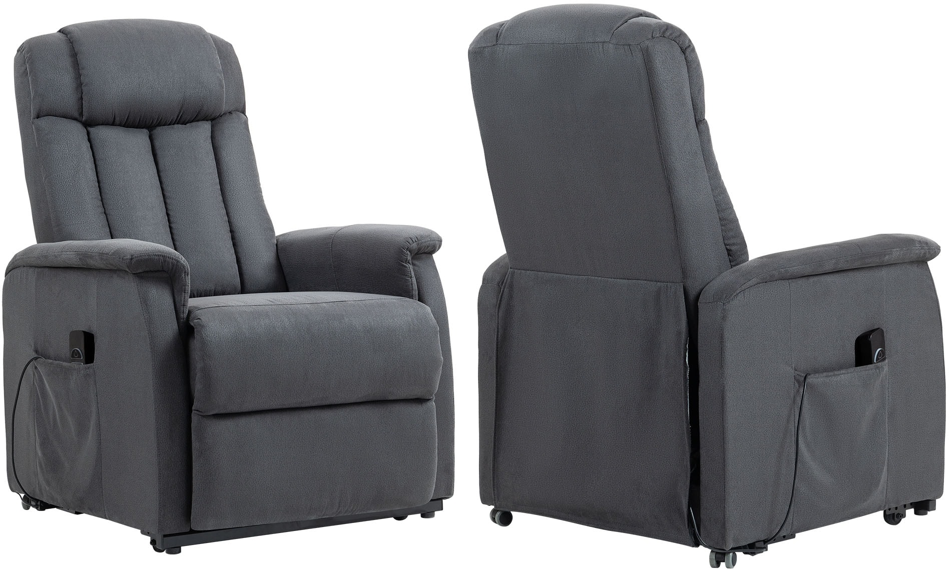 Duo Collection TV-Sessel »Delphi mit elektrischer Aufstehhilfe« Relaxfunktion und Taschenfederkern mit Stahlwellenunterfederung