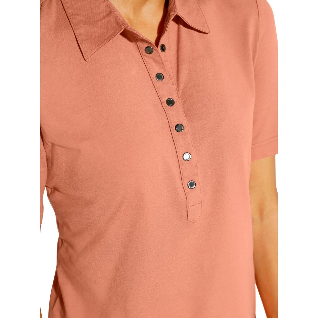 CREATION L PREMIUM Poloshirt »Pima-Baumwoll-Poloshirt«, (1 tlg.)