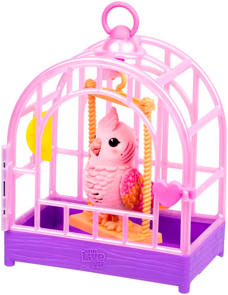 Moose Spielfigur »Little Live Pets, My Really Real Bird mit Vogelkäfig - Rosie«