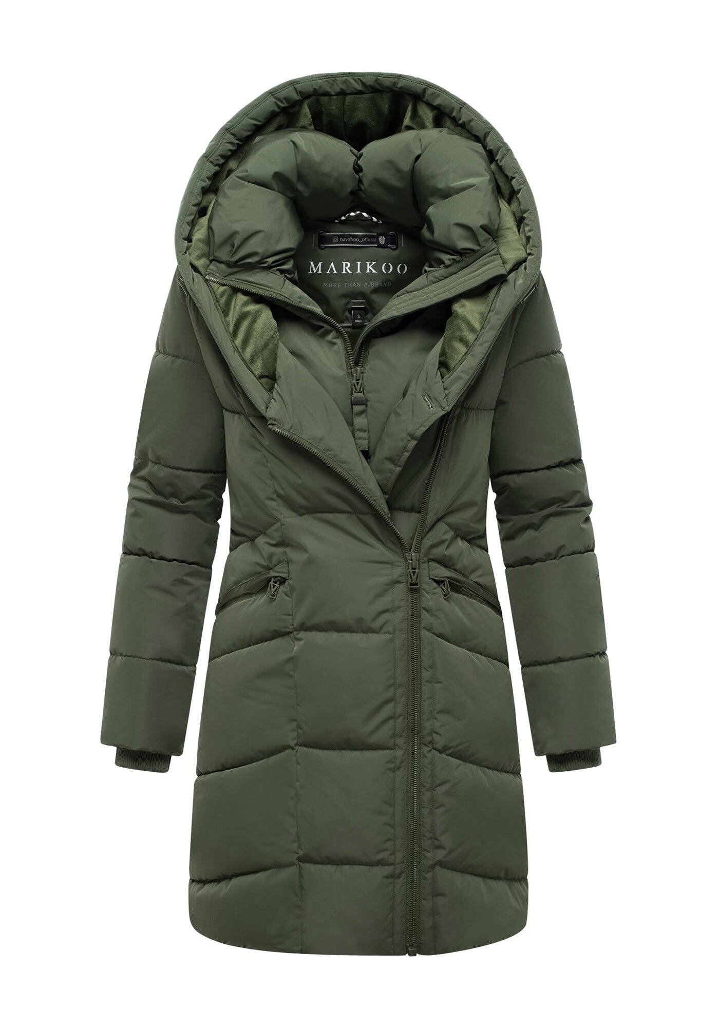 Marikoo Winterjacke »Marikoo Virenaa 16 Steppmantel N106«