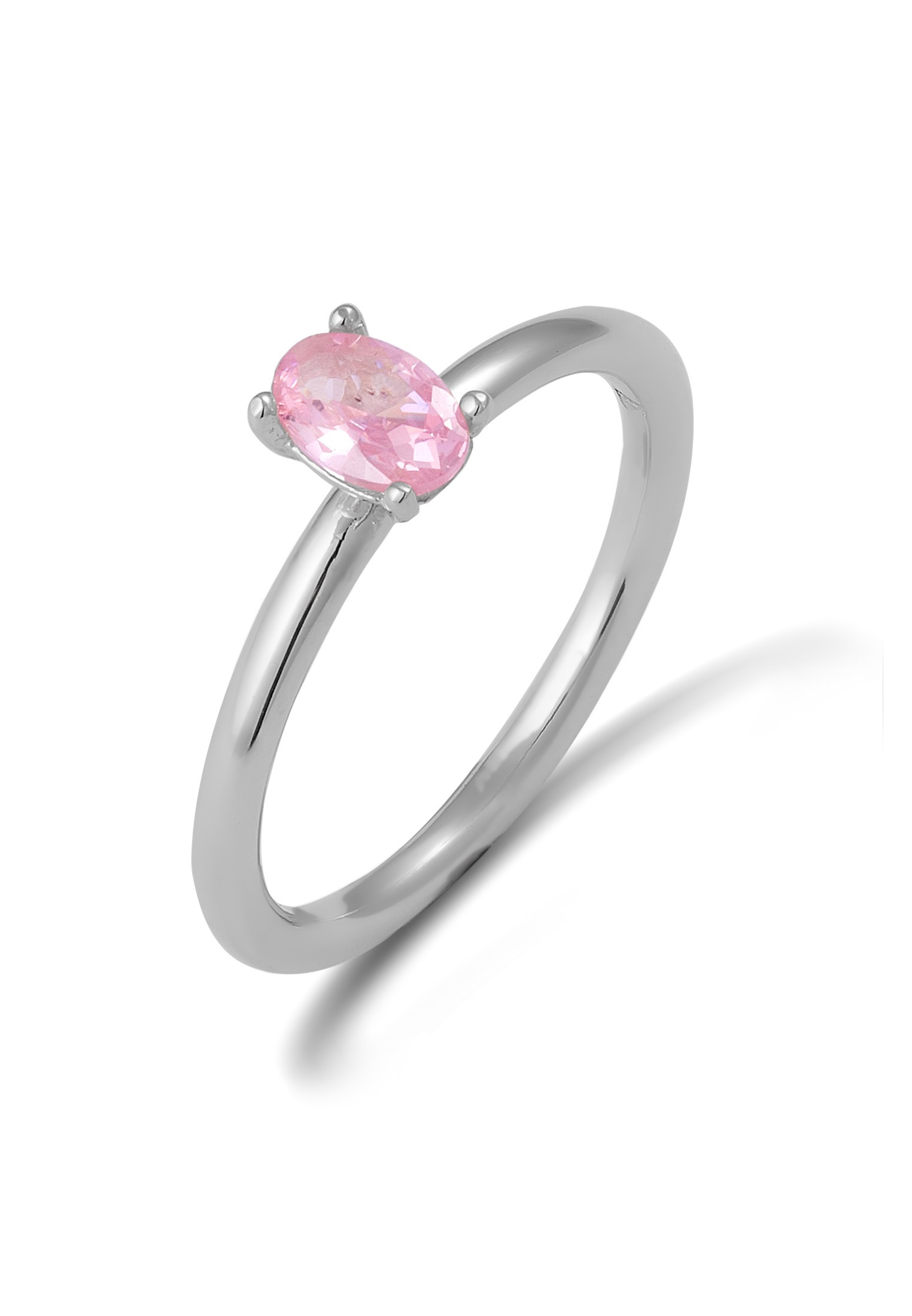 Elli Silberring »Ring Zirkonia Oval 925 Sterling Silber«