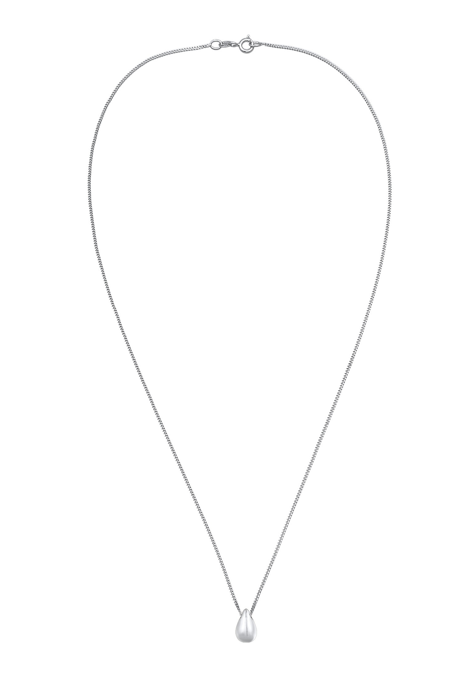 Elli Kette mit Anhänger »Halskette Tropfen Anhänger Zeitlos Schlicht 925 Silber«