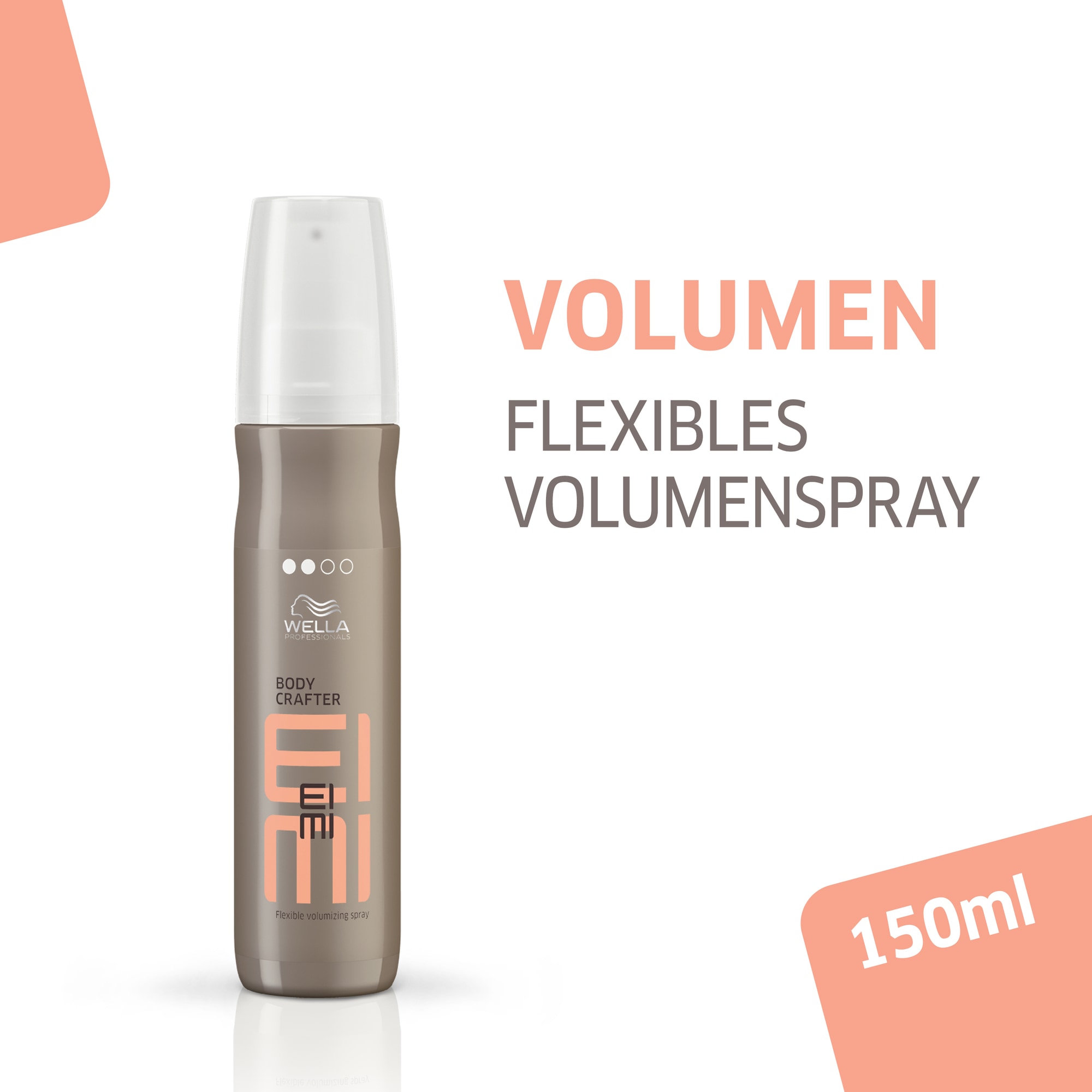 Wella Professionals Haarpflege-Spray »EIMI Body Crafter Volumenspray« mehr Volumen, leicht frisierbar, flexibler Halt