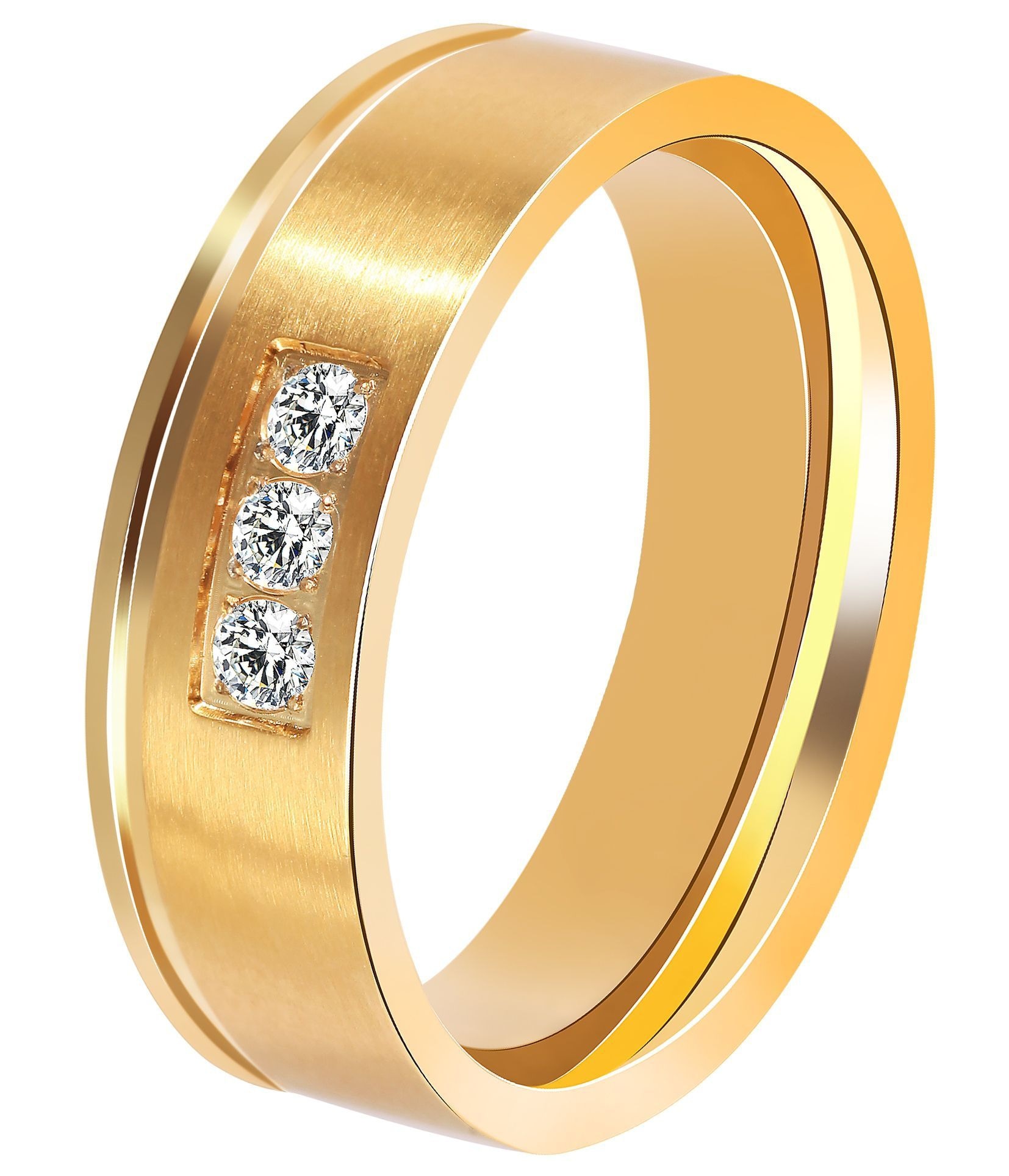 Adelia´s Fingerring »Damen Ring aus Edelstahl«