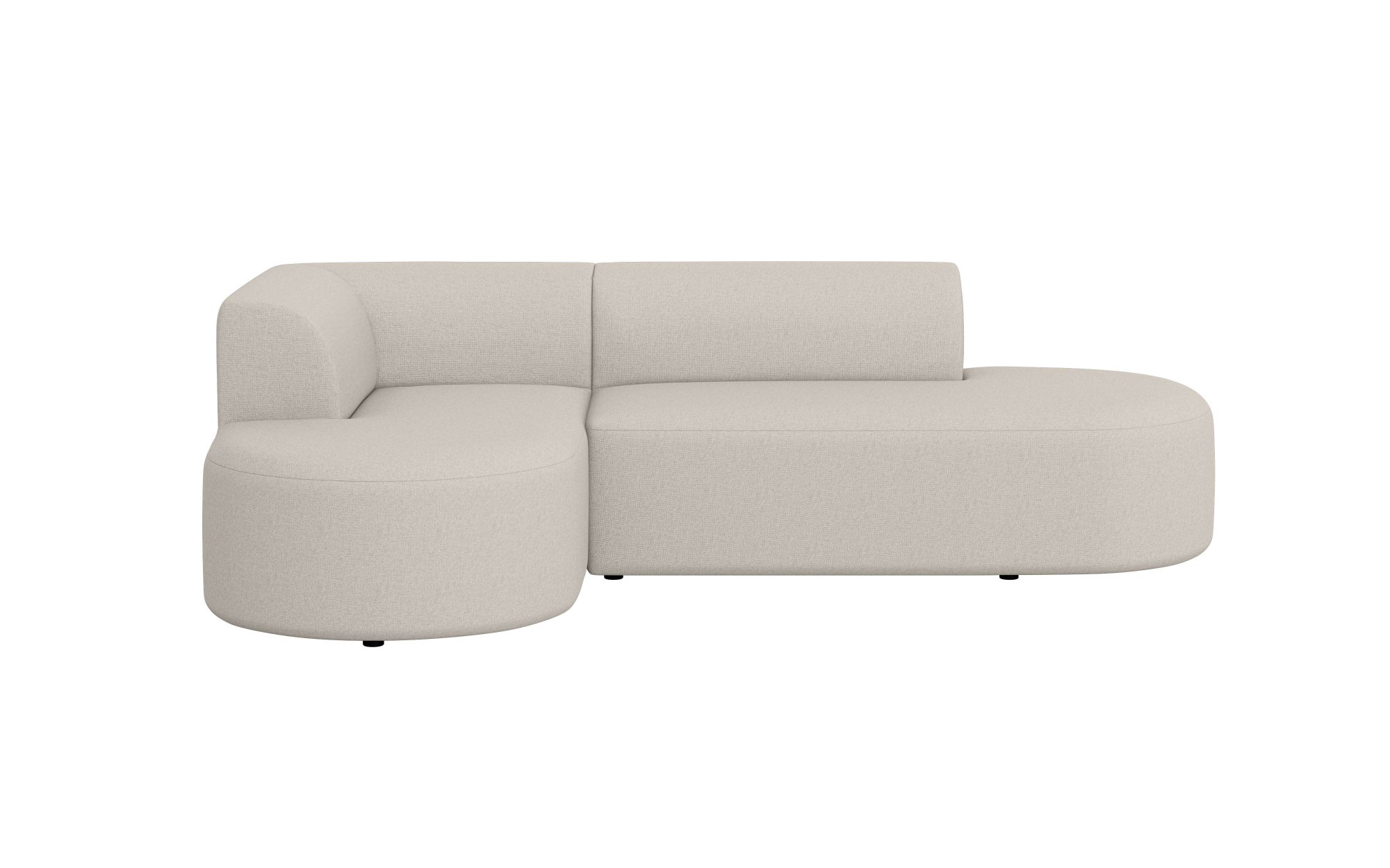 OTTO home Ecksofa »Ecksofa Tvinne mit Ottomane links oder rechts bestellbar« L-Form, mit Wellenunterfederung, BxTxH 260x170x73 cm