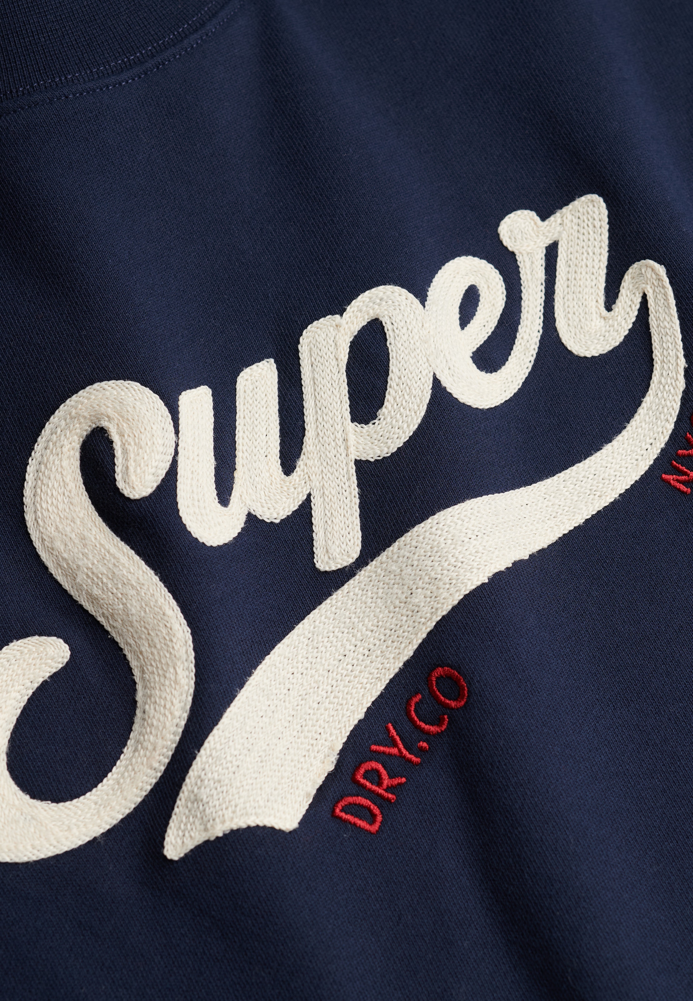 Superdry Sweatshirt »VARSITY SCRIPT LOOSE CREW«
