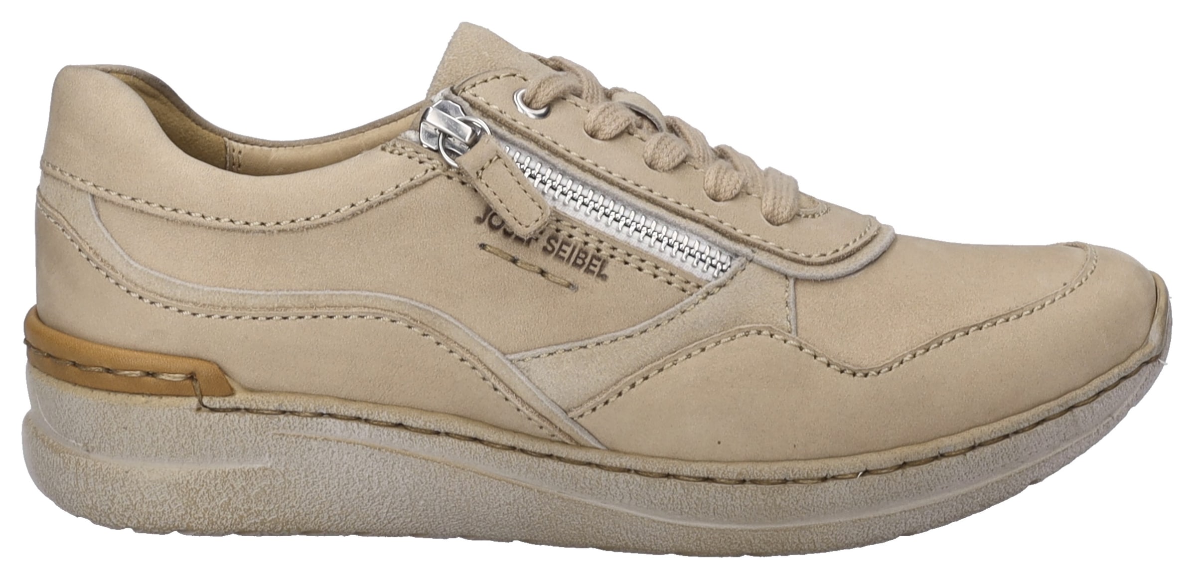 Josef Seibel Sneaker »Sally 02«, Schnürschuh, Komfortschuh mit zusätzlichem Reißverschluss