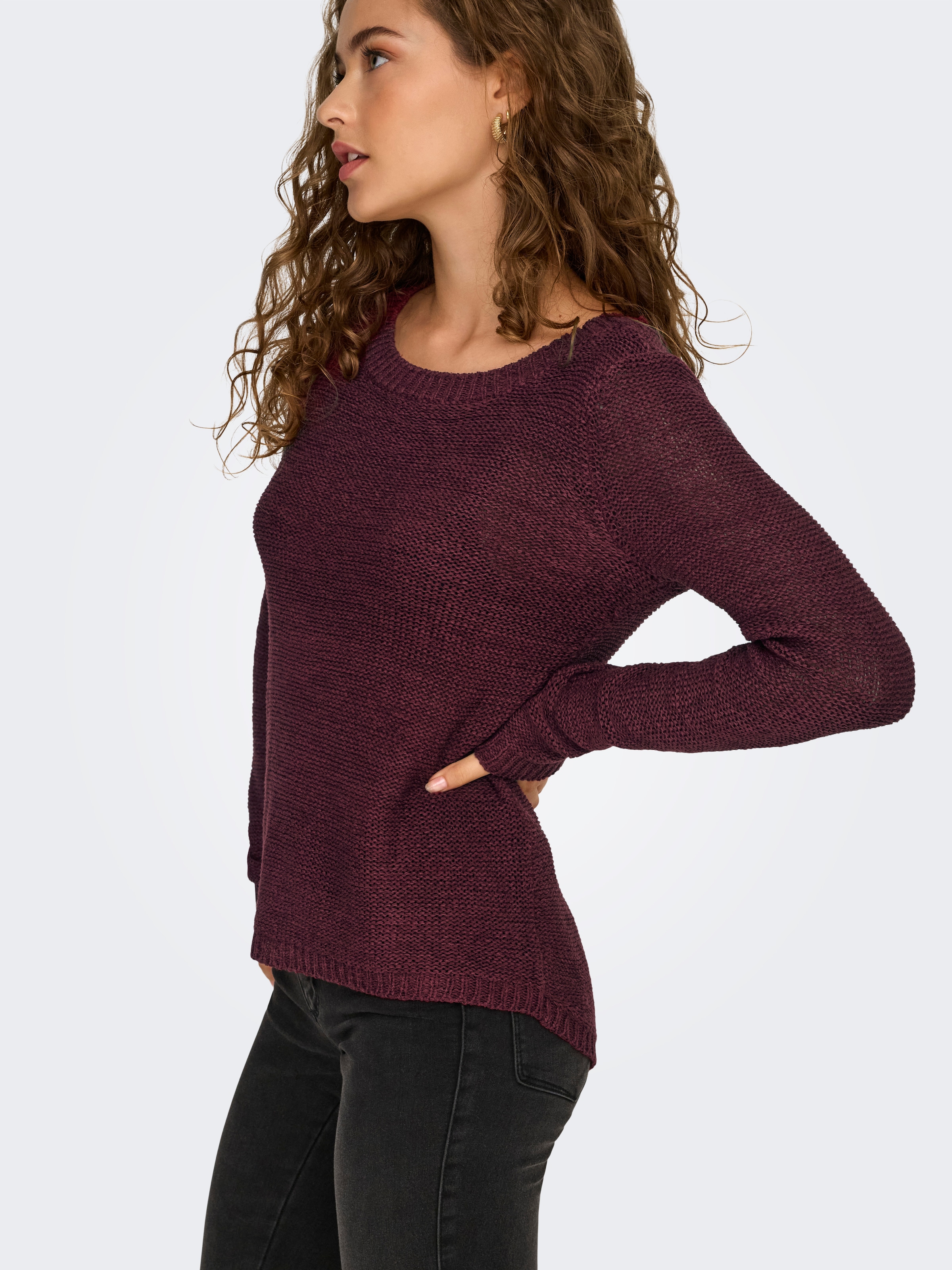 ONLY Strickpullover »ONLGEENA XO L/S PULLOVER KNT NOOS«
