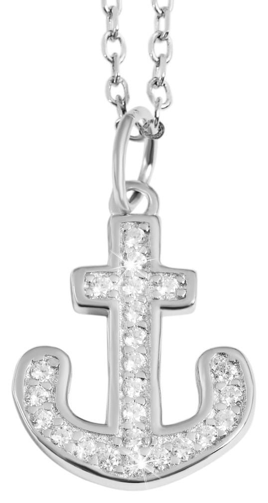 Adelia´s Kettenanhänger »Damen Anhänger aus 925 Silber mit Zirkonia«