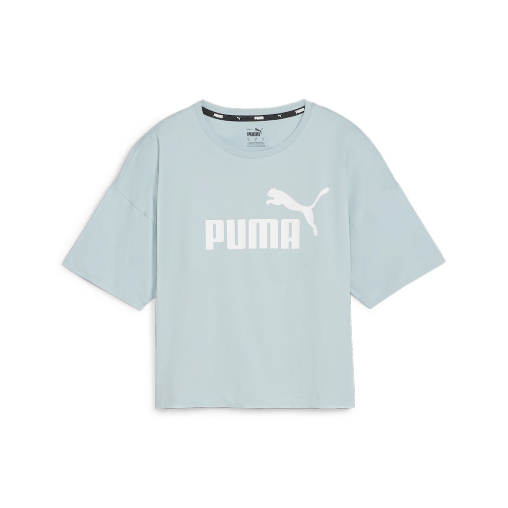 PUMA Crop-Top »ESS CROPPED LOGO TEE«