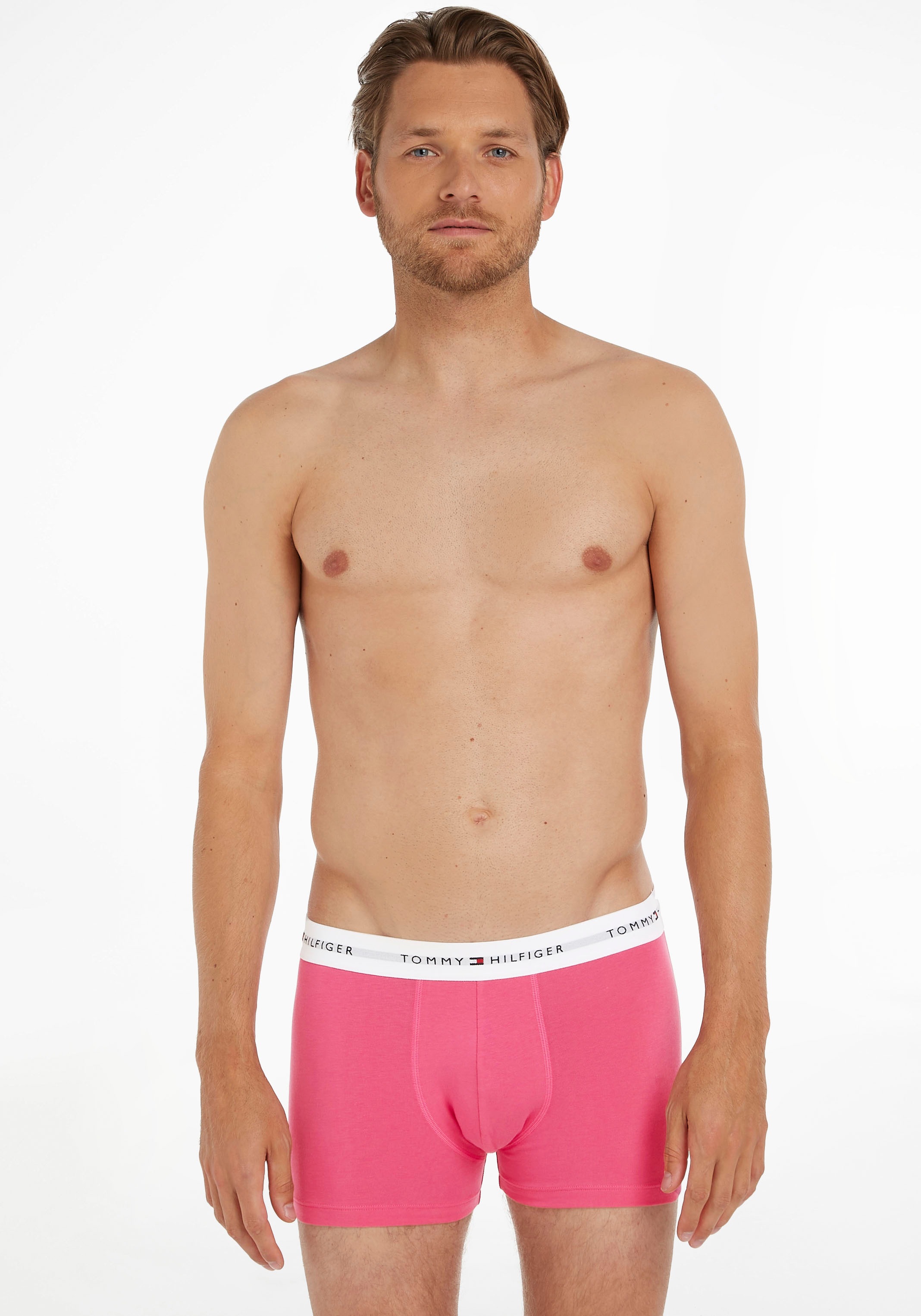 Tommy Hilfiger Underwear Trunk »3P TRUNK«, (Packung, 3 St., 3er-Pack), mit  Logo-Elastikbund online bei OTTO
