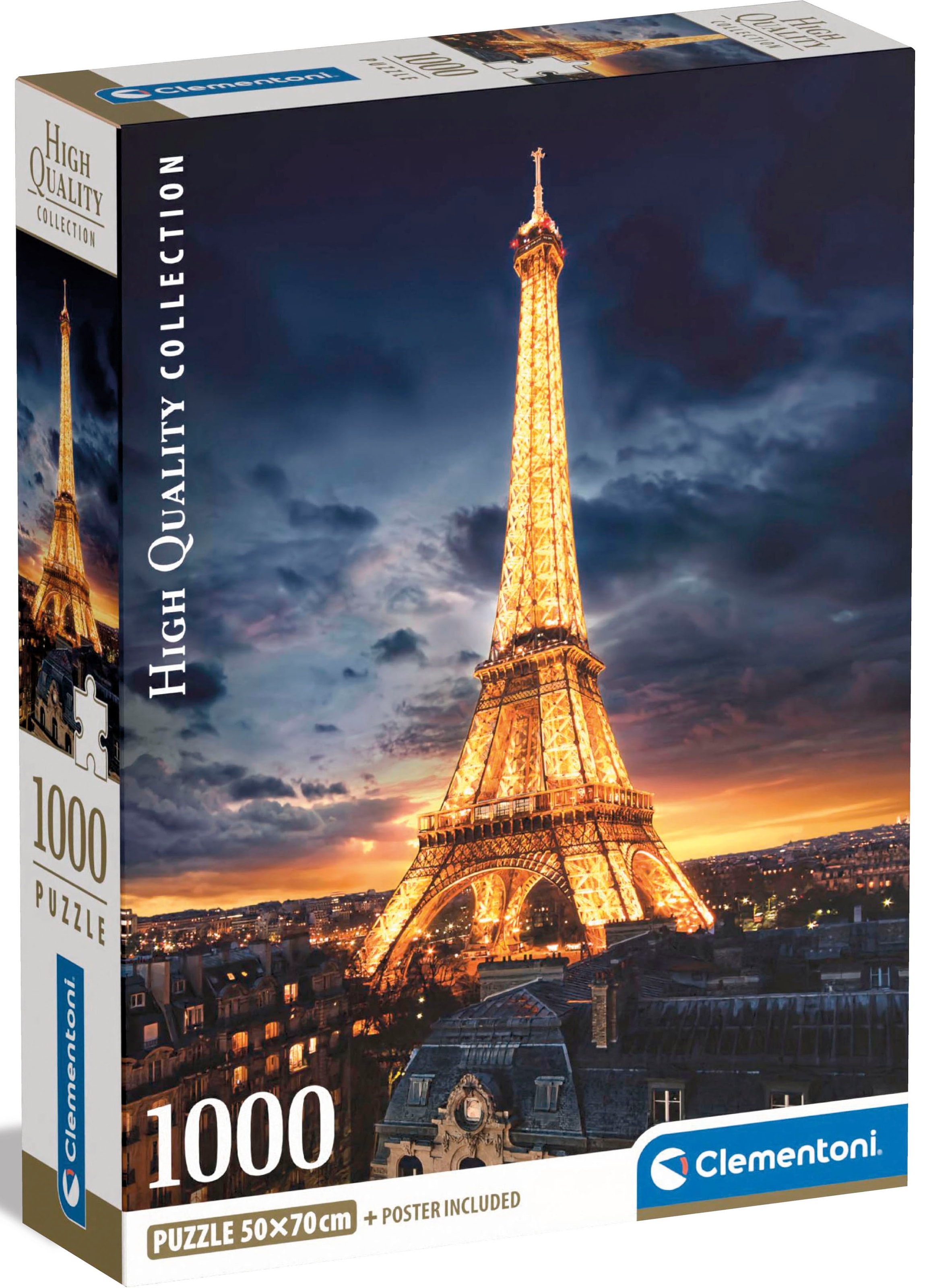 Puzzle »High Quality Collection Compact, Eiffel-Turm, mit neuer Compact Box«, Made in...