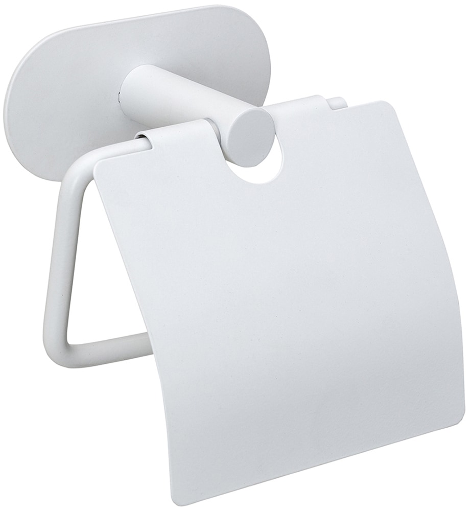 WENKO Toilettenpapierhalter »Turbo-Loc® Modell Orea«, mit Deckel, Edelstahl, Befestigen ohne Bohren