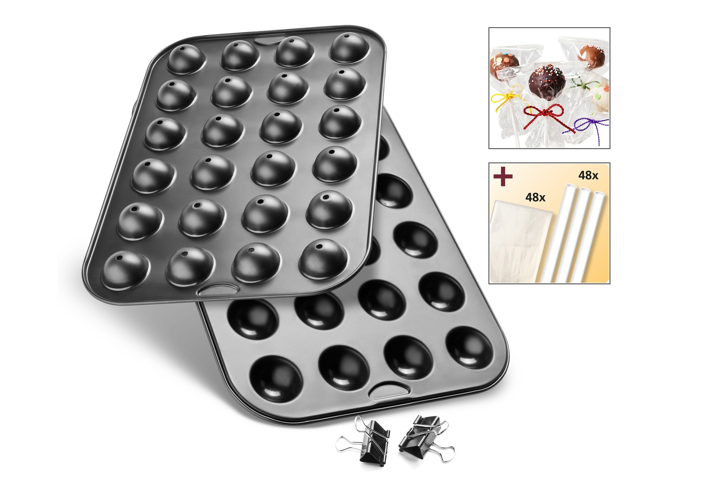 Zenker Cake-Pop-Form, antihaftbeschichtet