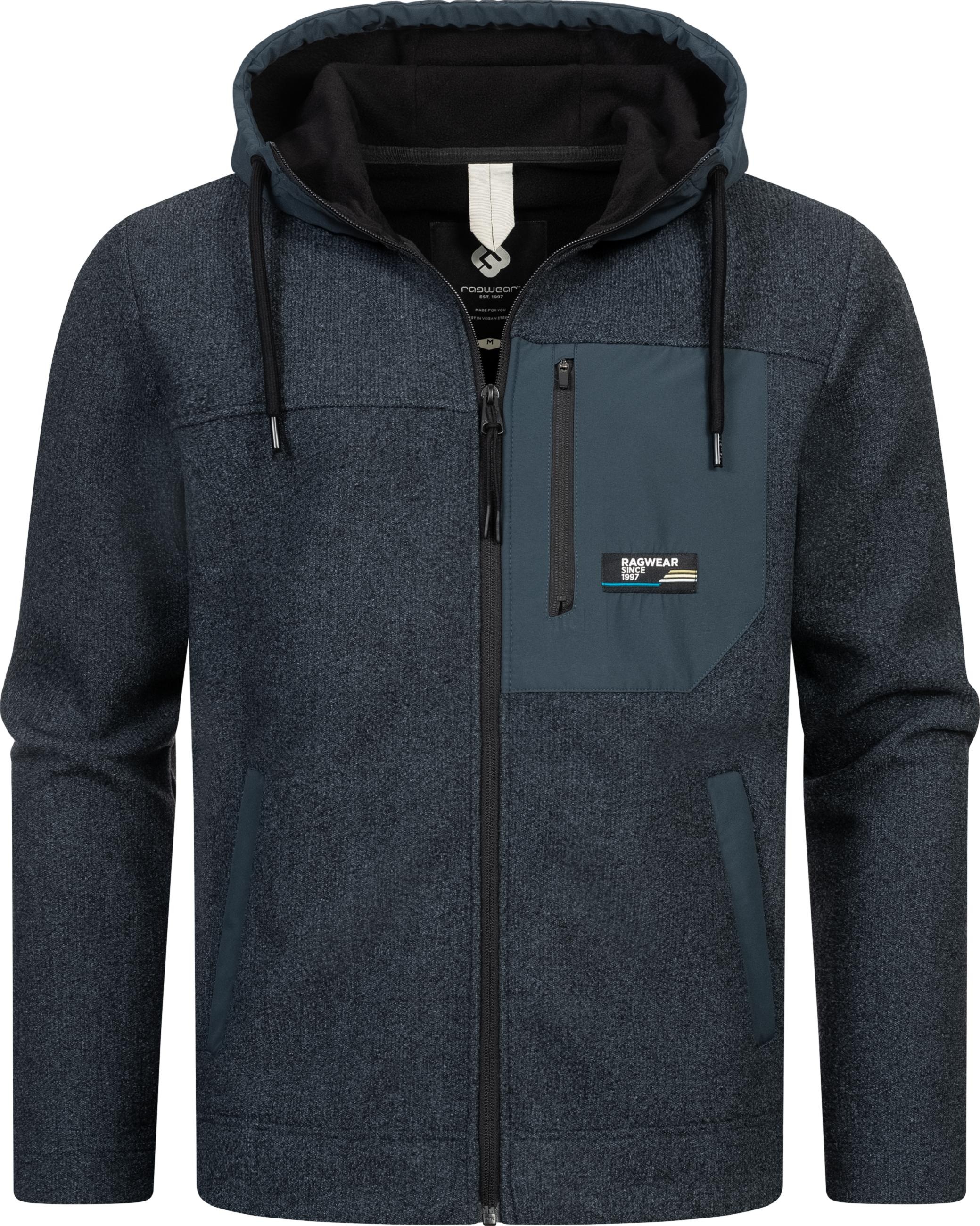 Ragwear Kapuzensweatjacke »Fleecejacke Brodney«