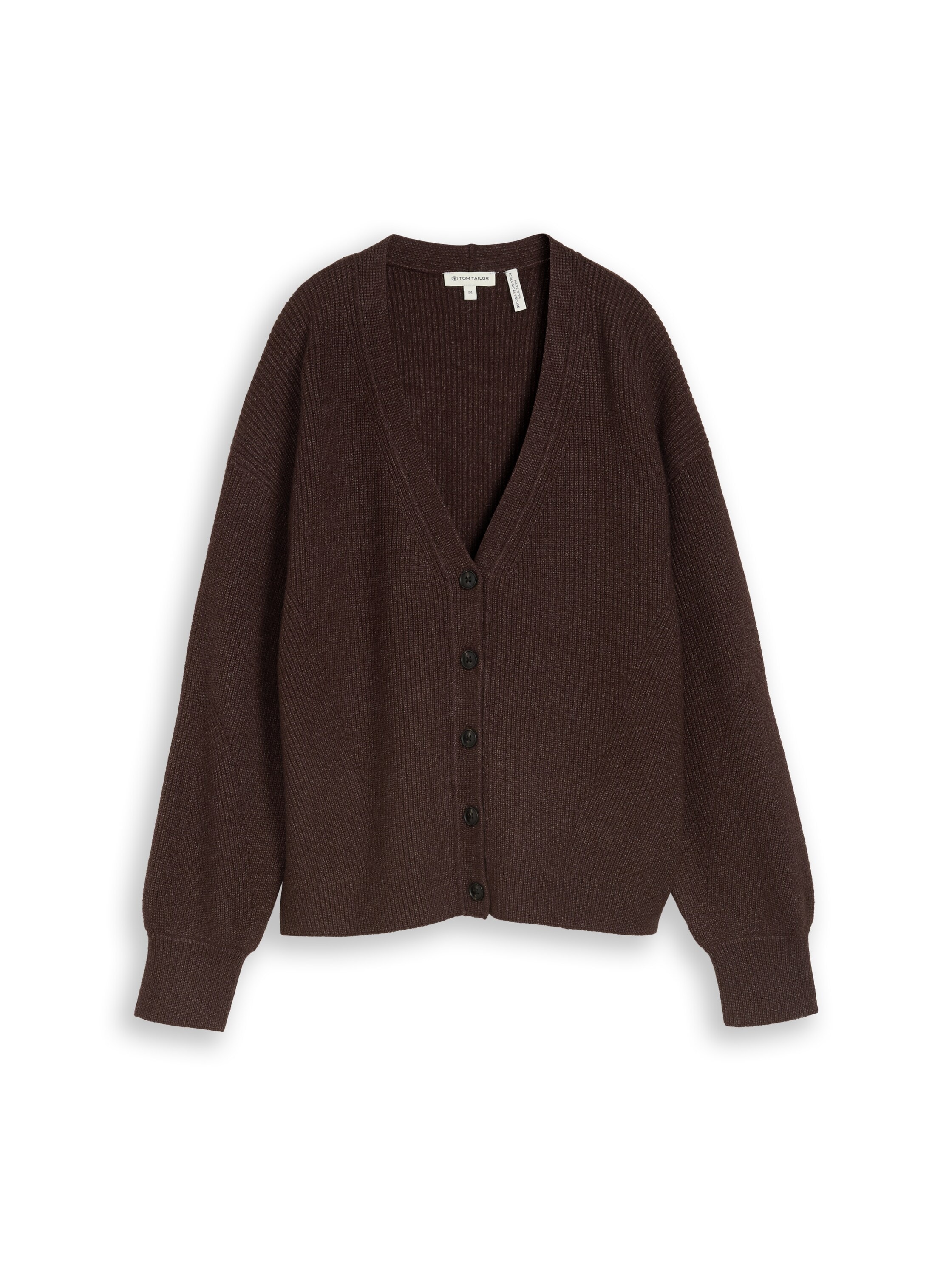 TOM TAILOR Strickjacke »Oversized« mit V-Ausschnitt