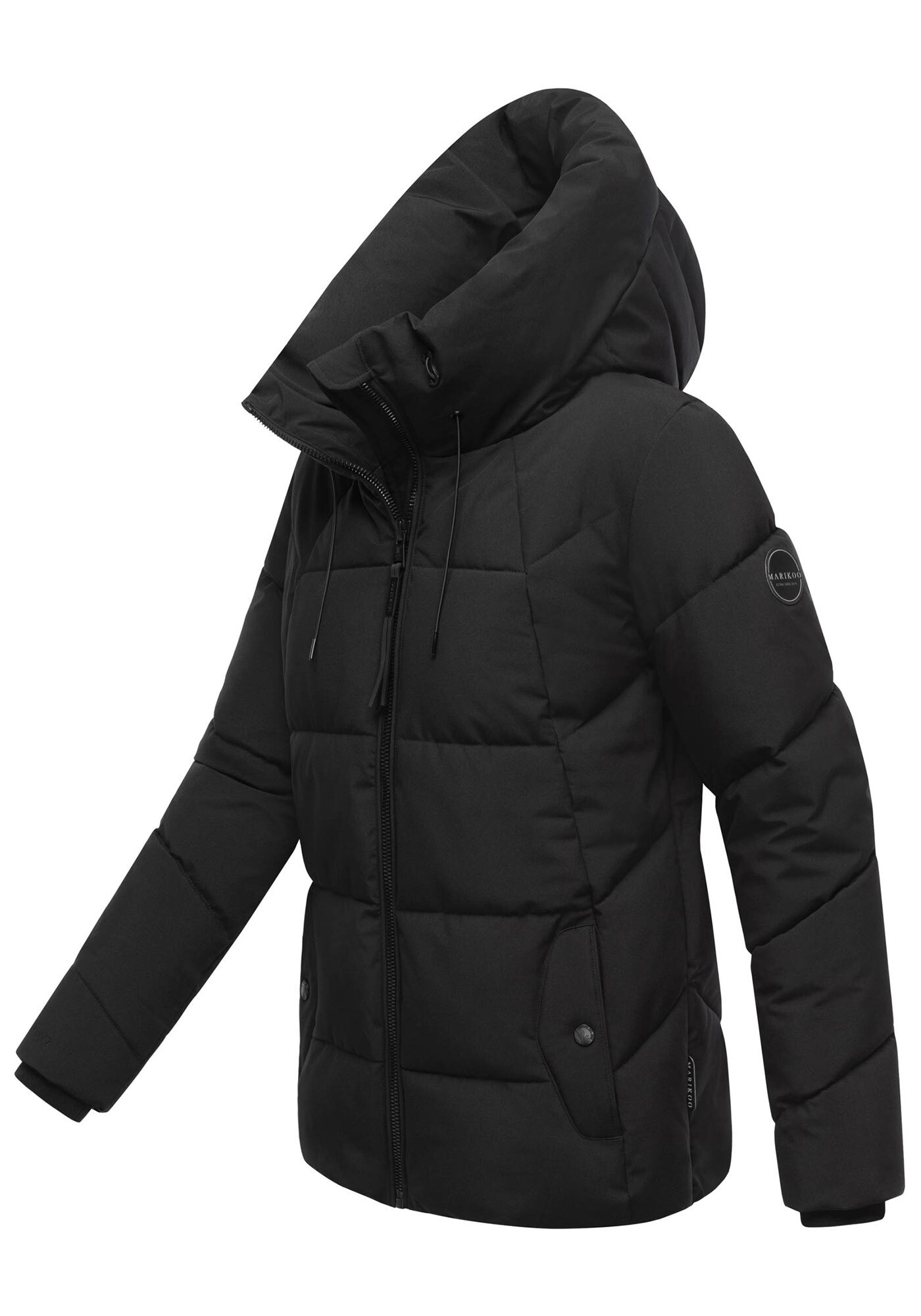 Marikoo Winterjacke »Marikoo Kuscheltatze Damen Winter Steppjacke N077«