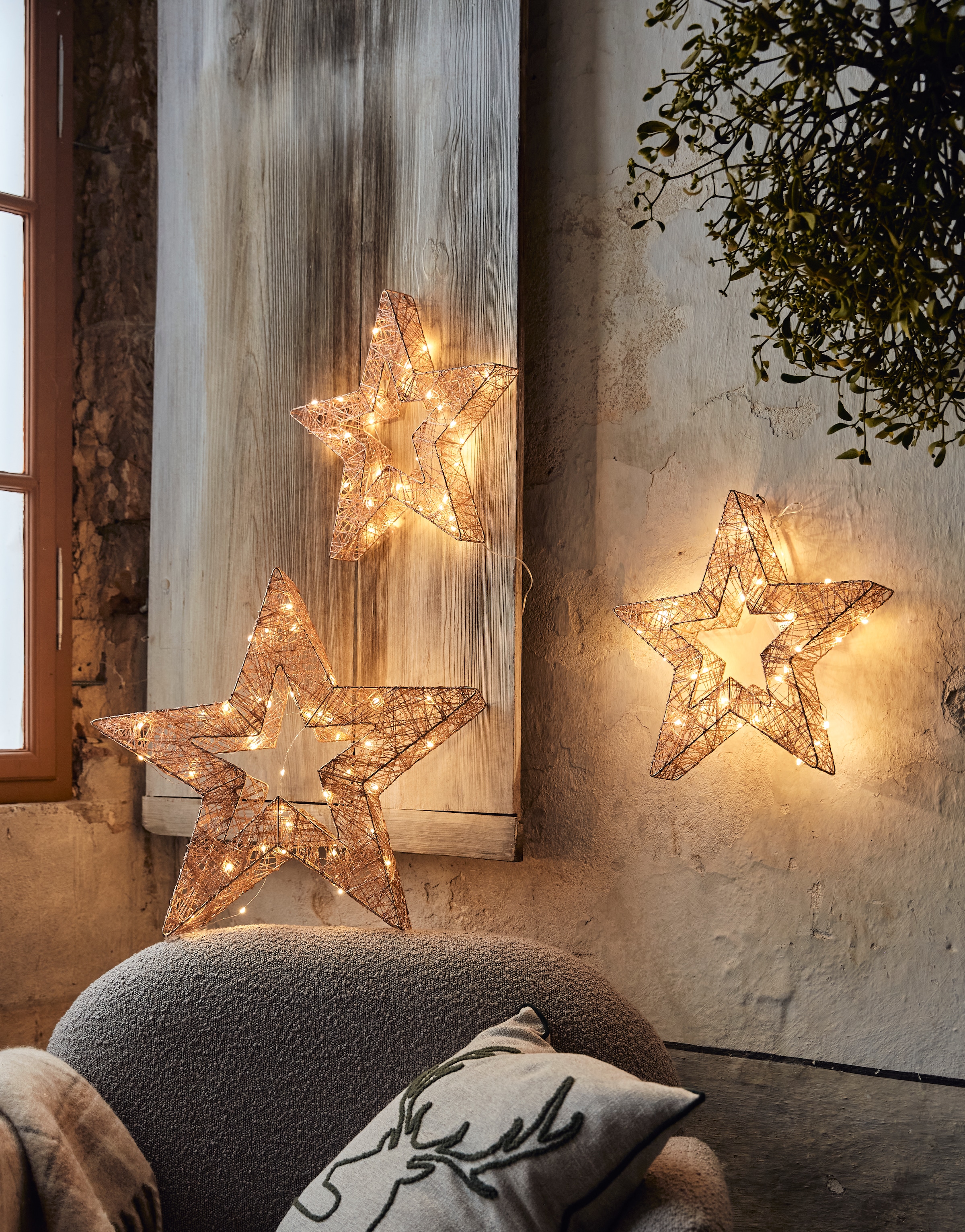 Star-Max LED Stern »Weihnachtsstern, Weihnachtsdeko«, im nur den flammig-flammig, OTTO Online Shop Innenbereich für 40
