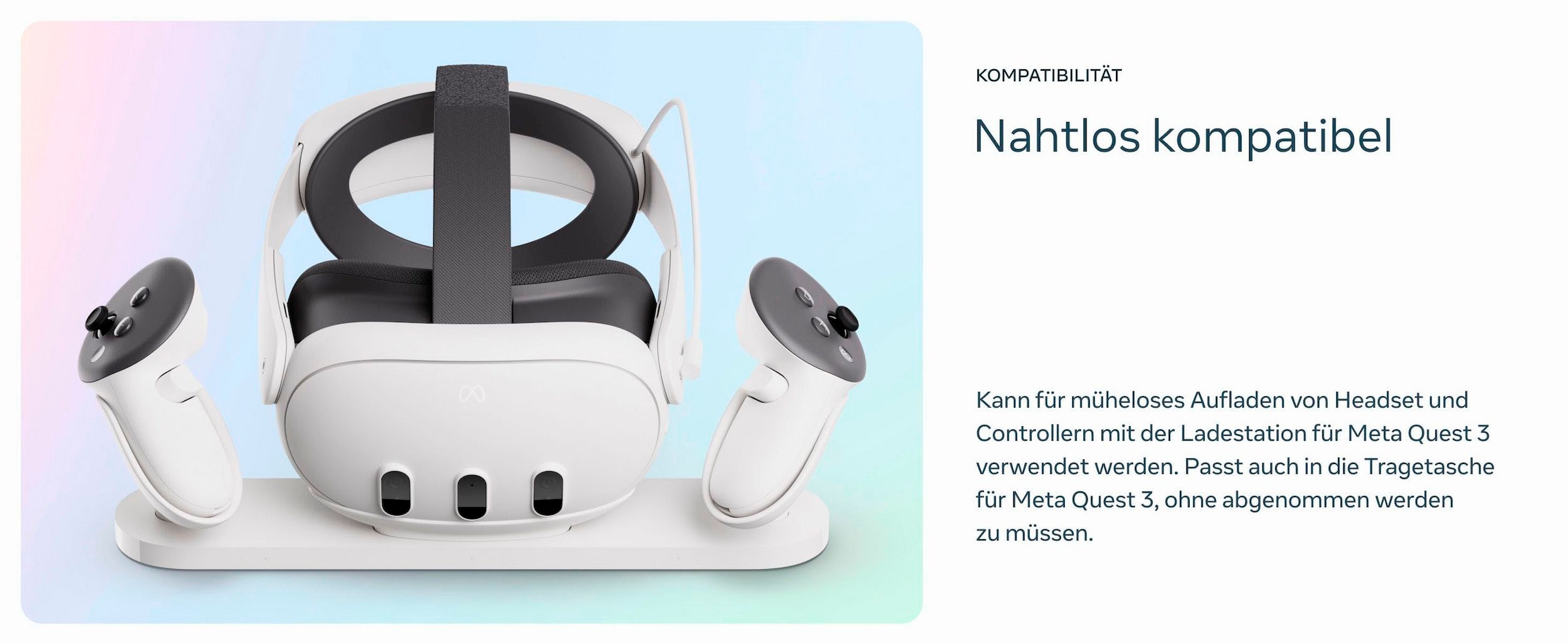 Meta Virtual-Reality-Brille »Quest 3 128 GB + Elite-Riemen mit Akku (Elite Strap with Battery)«