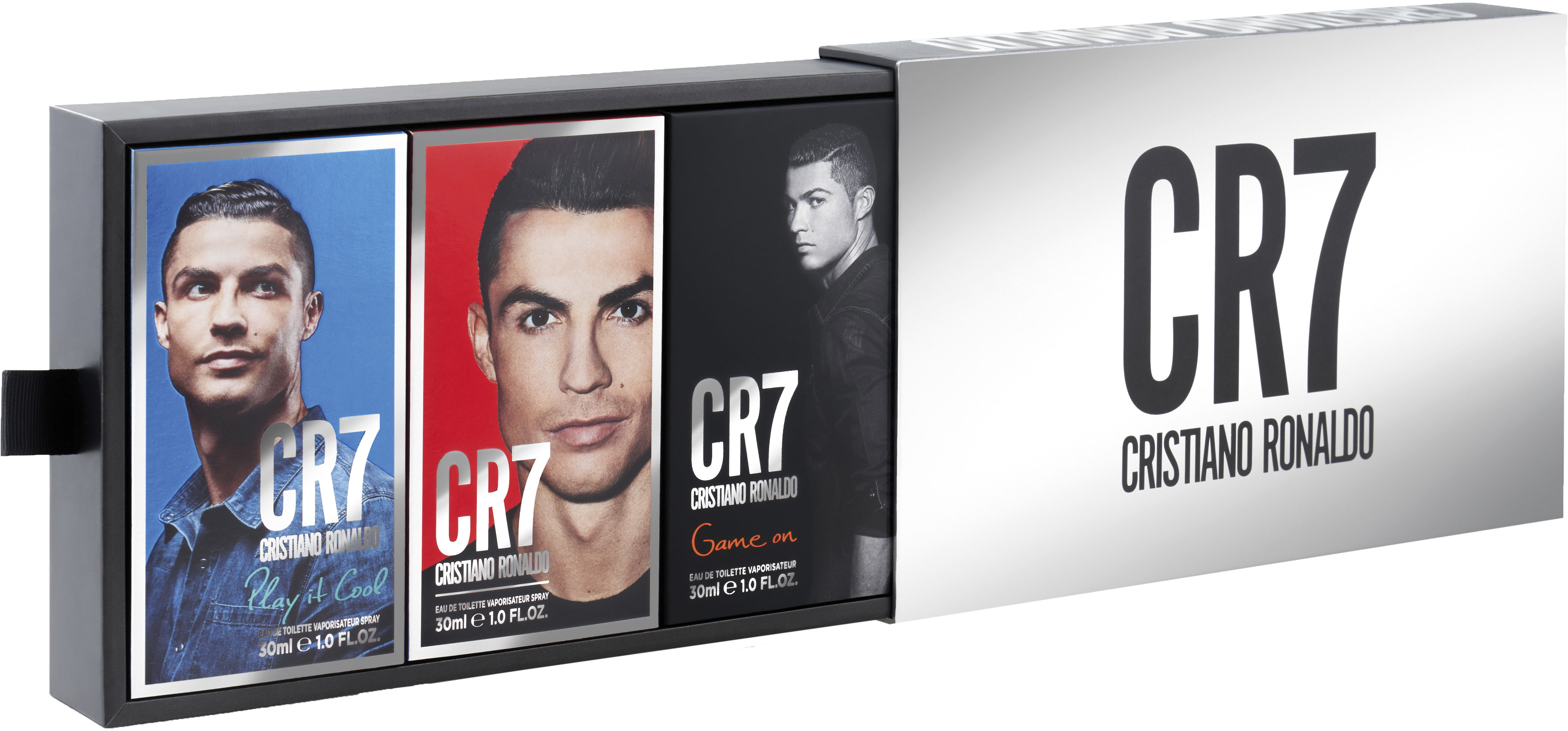 Cristiano Ronaldo Herren Duft-Set »CR7 Trio Set 3 x 30 ml« mit erfrischender Kopfnote in bunt