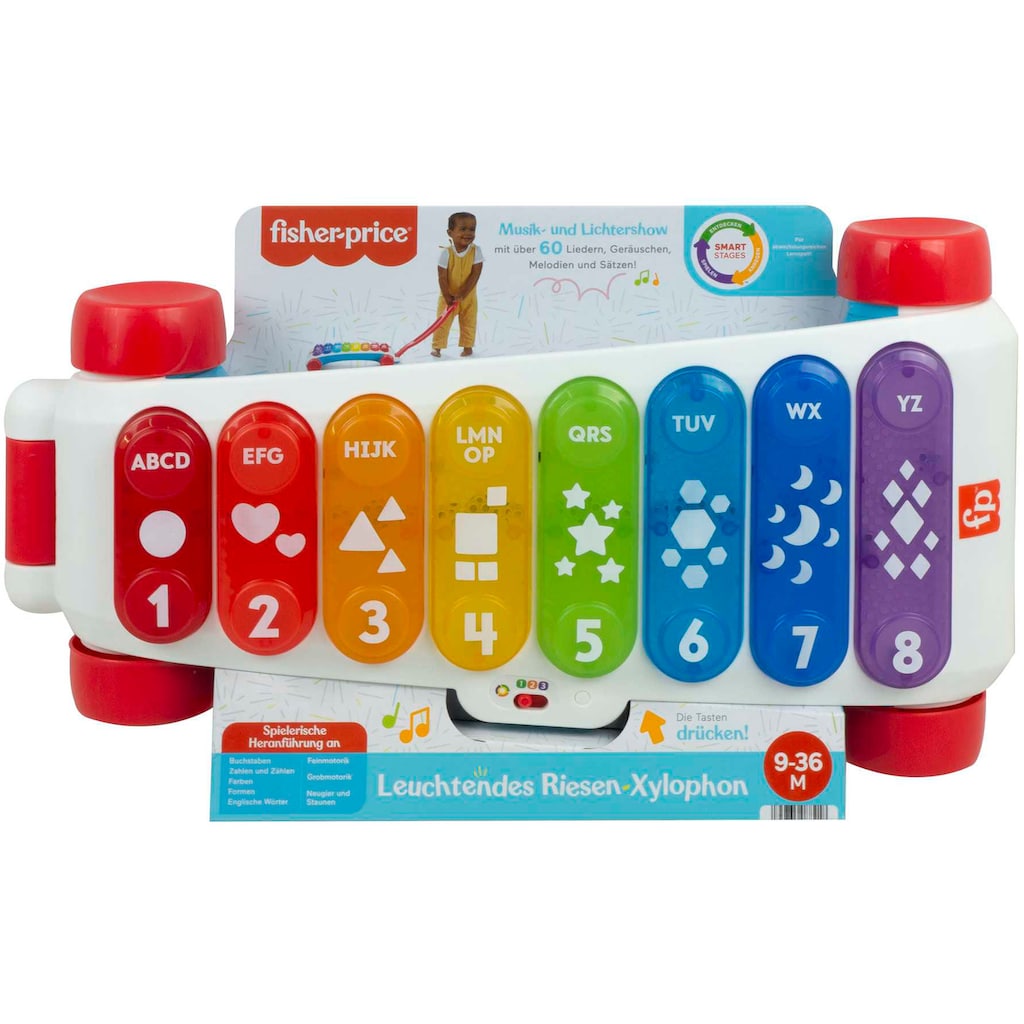 Fisher-Price® Spielzeug-Musikinstrument »Leuchtendes Riesen-Xylophon«